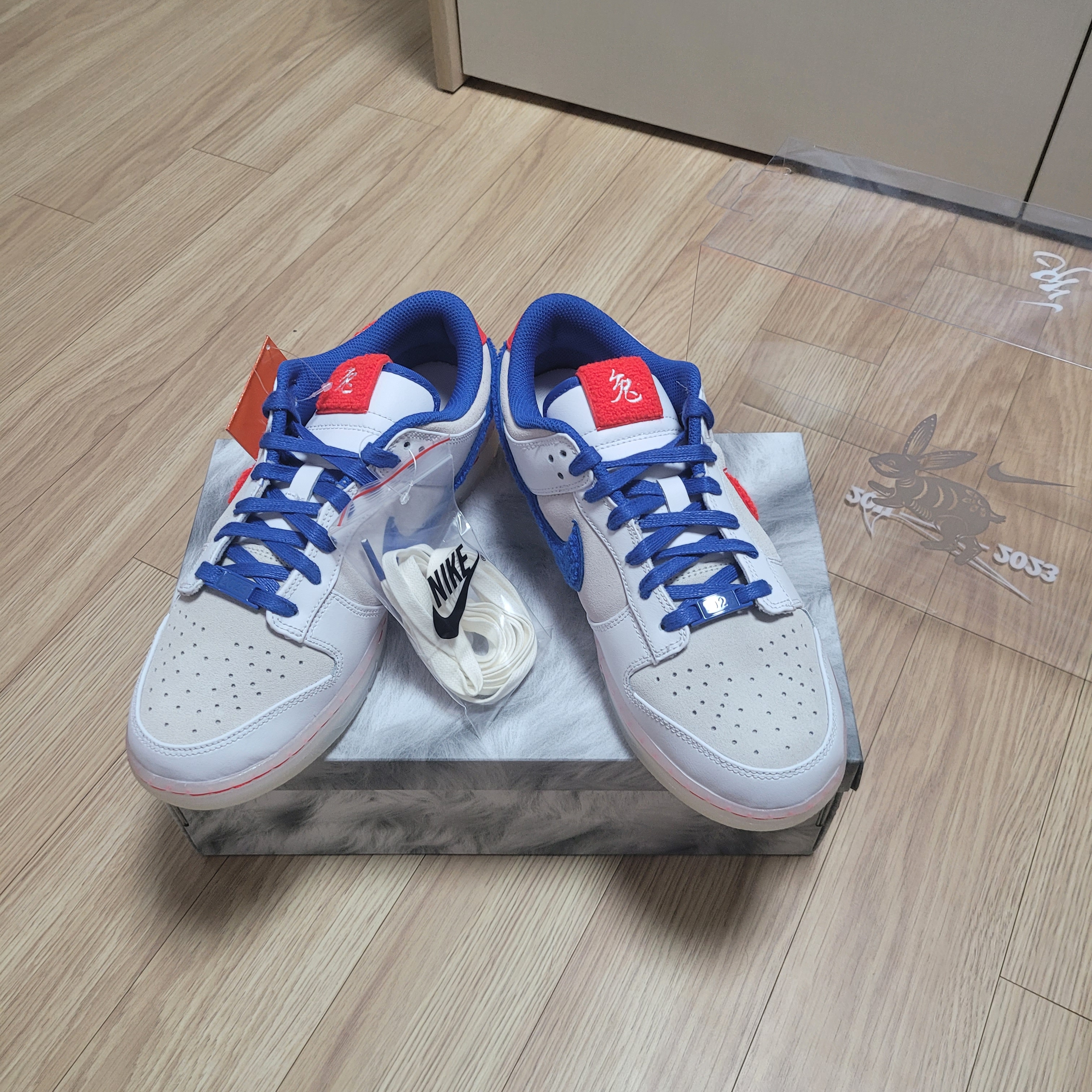 Nike Dunk Low Retro PRM Year of The Rabbit 착용 스타일 - 5