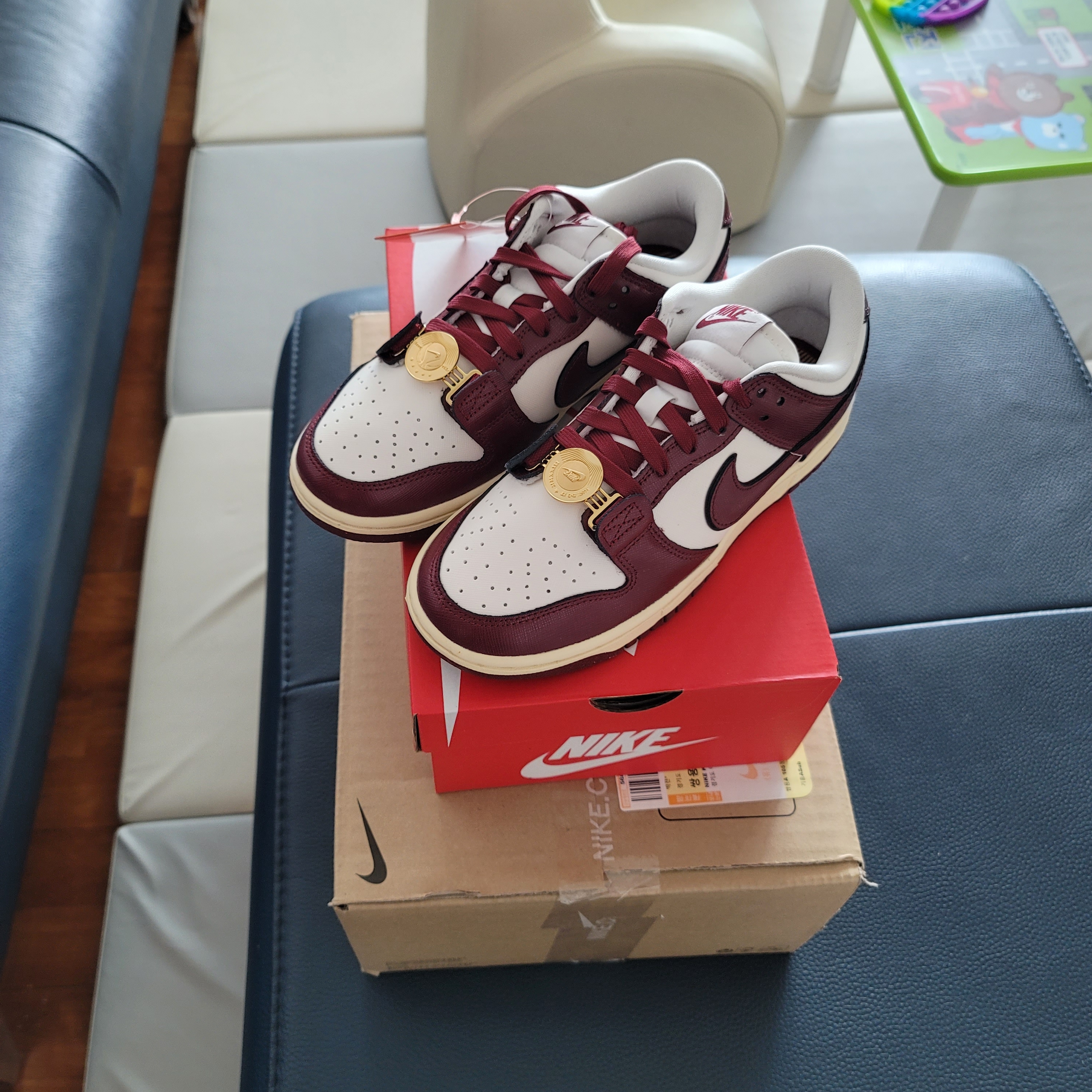 (W) Nike Dunk Low SE Pendant 착용 스타일 - 2