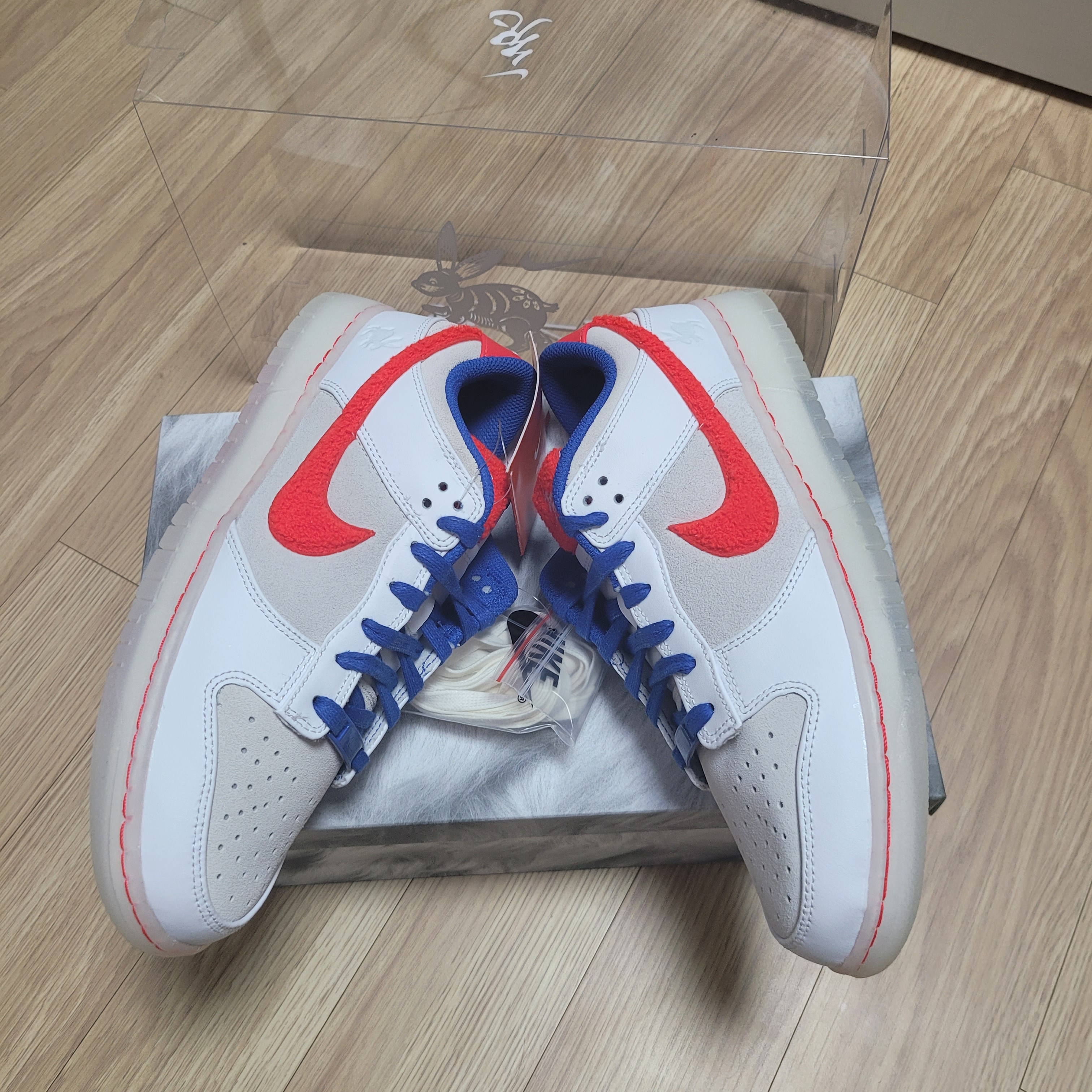 Nike Dunk Low Retro PRM Year of The Rabbit 착용 스타일 - 3