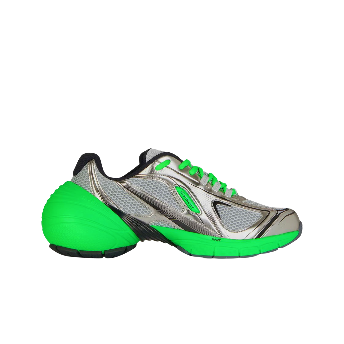 지방시 TK-MX 메쉬 러너 스니커즈 그린 실버(Givenchy TK-MX Runner Sneakers in Mesh Green Silver)