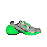 Givenchy TK-MX Runner Sneakers in Mesh Green Silver