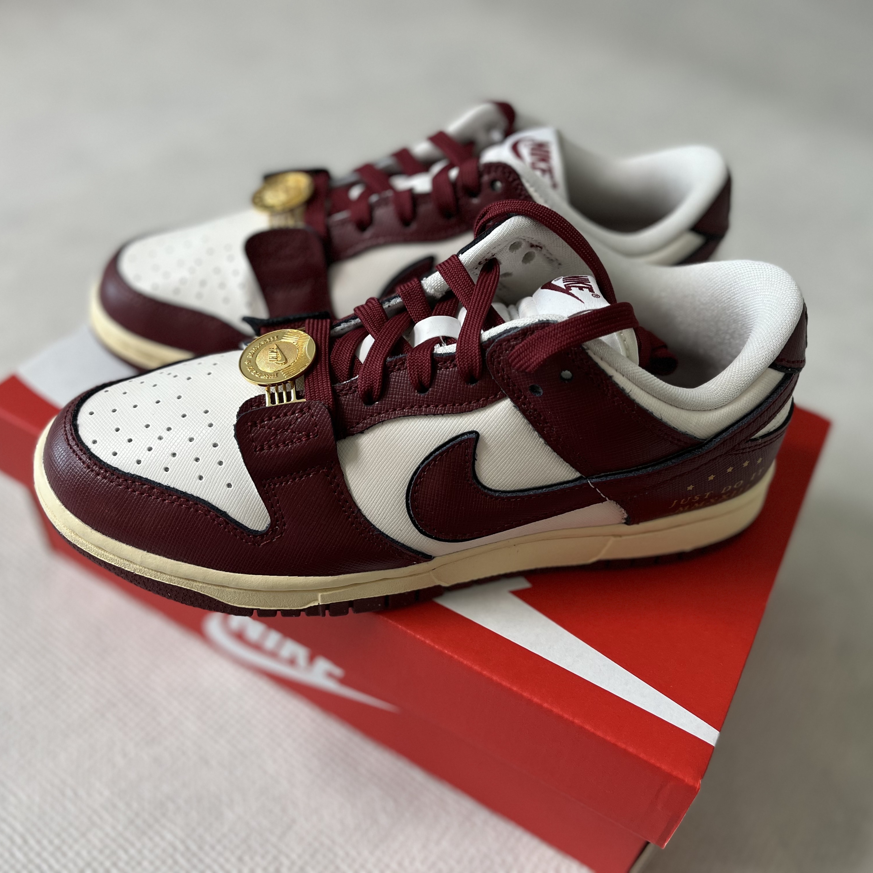 (W) Nike Dunk Low SE Pendant 착용 스타일 - 1