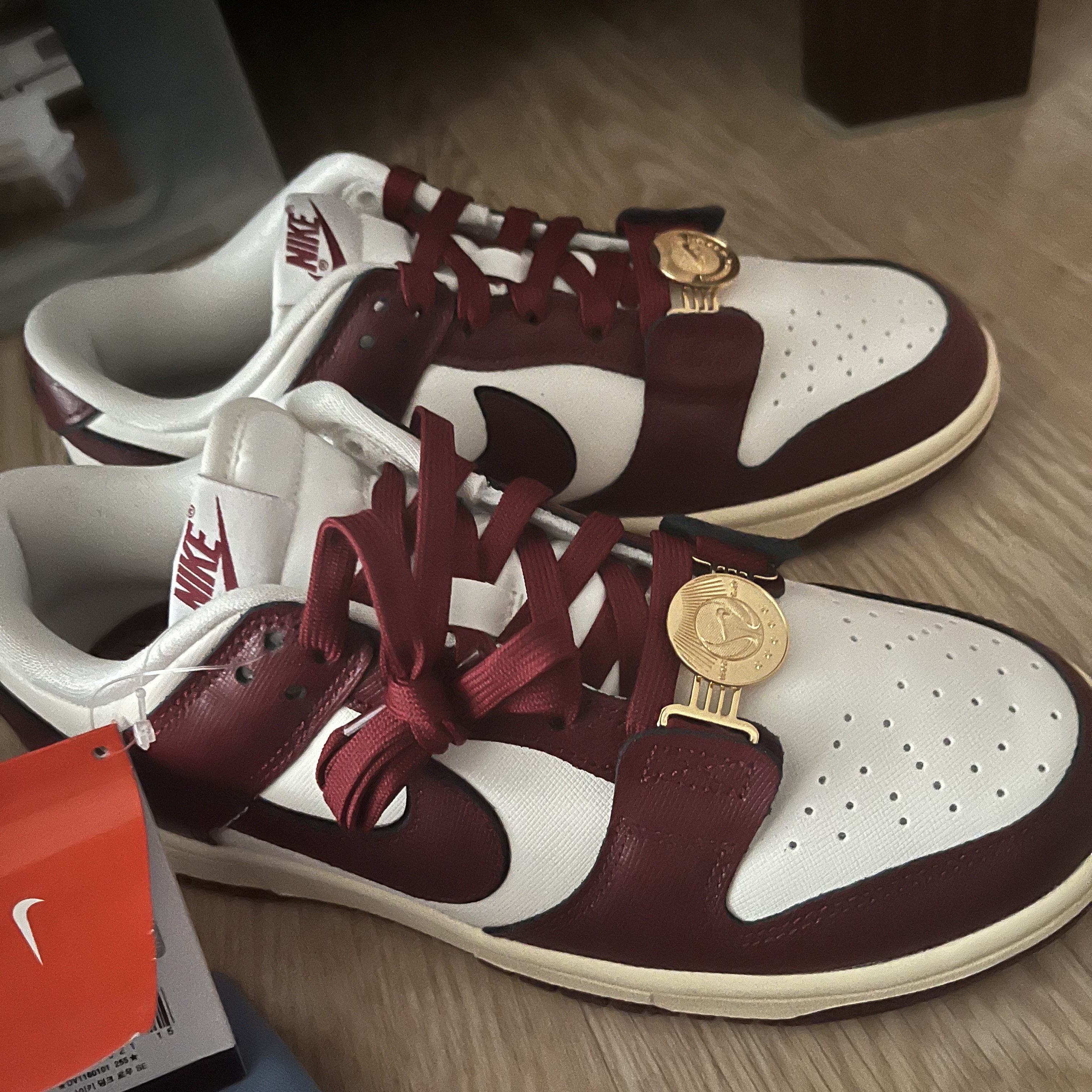 (W) Nike Dunk Low SE Pendant 착용 스타일