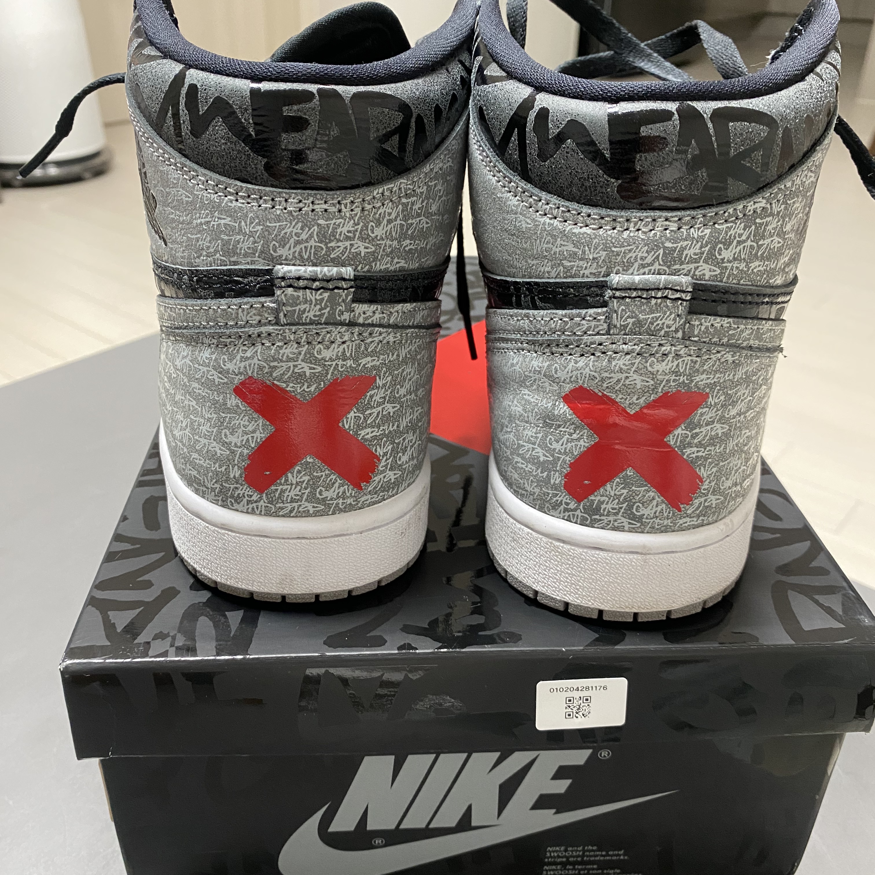 Jordan 1 Retro High OG Rebellionaire 착용 스타일 - 2