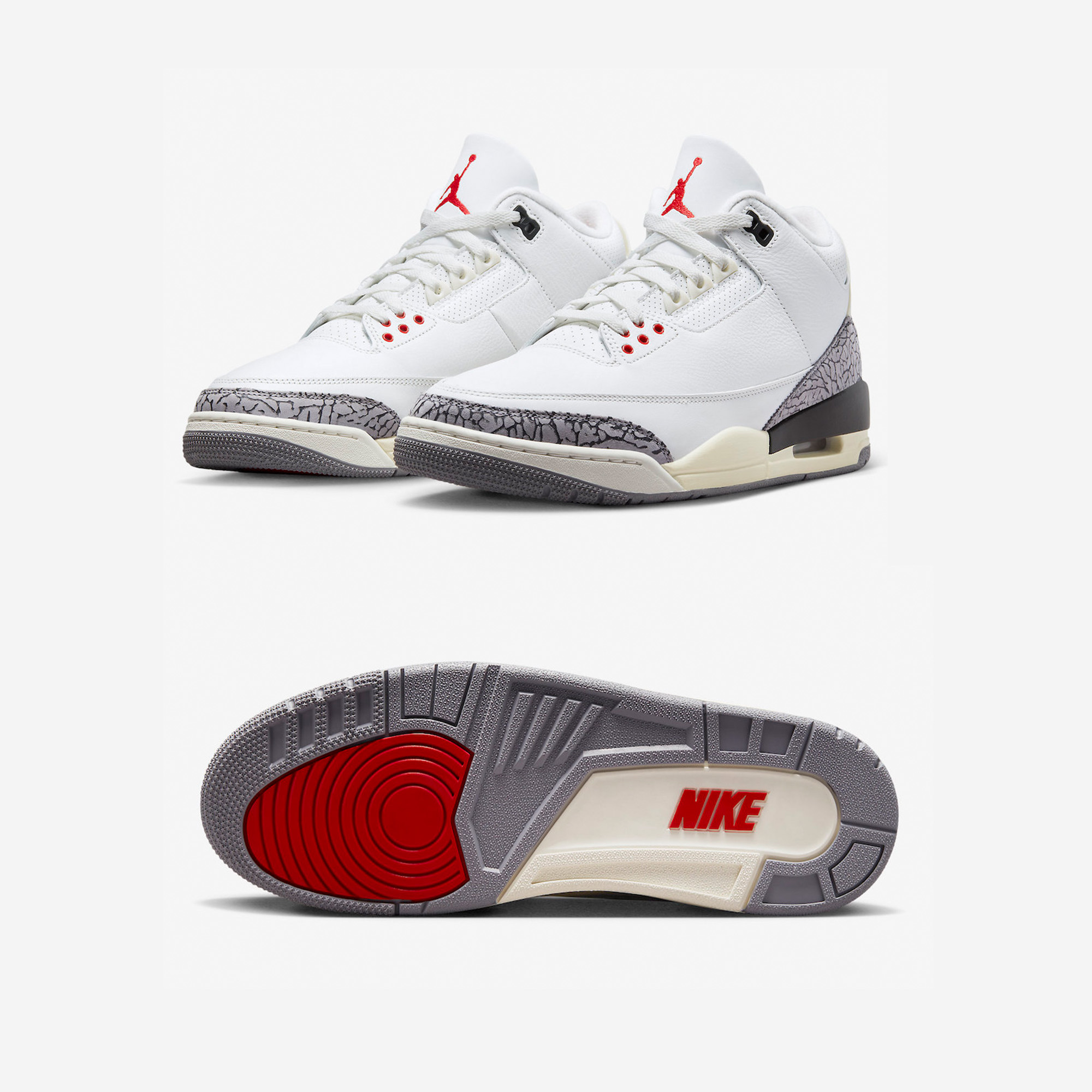 Jordan 3 Retro White Cement Reimagined 착용 스타일 - 2