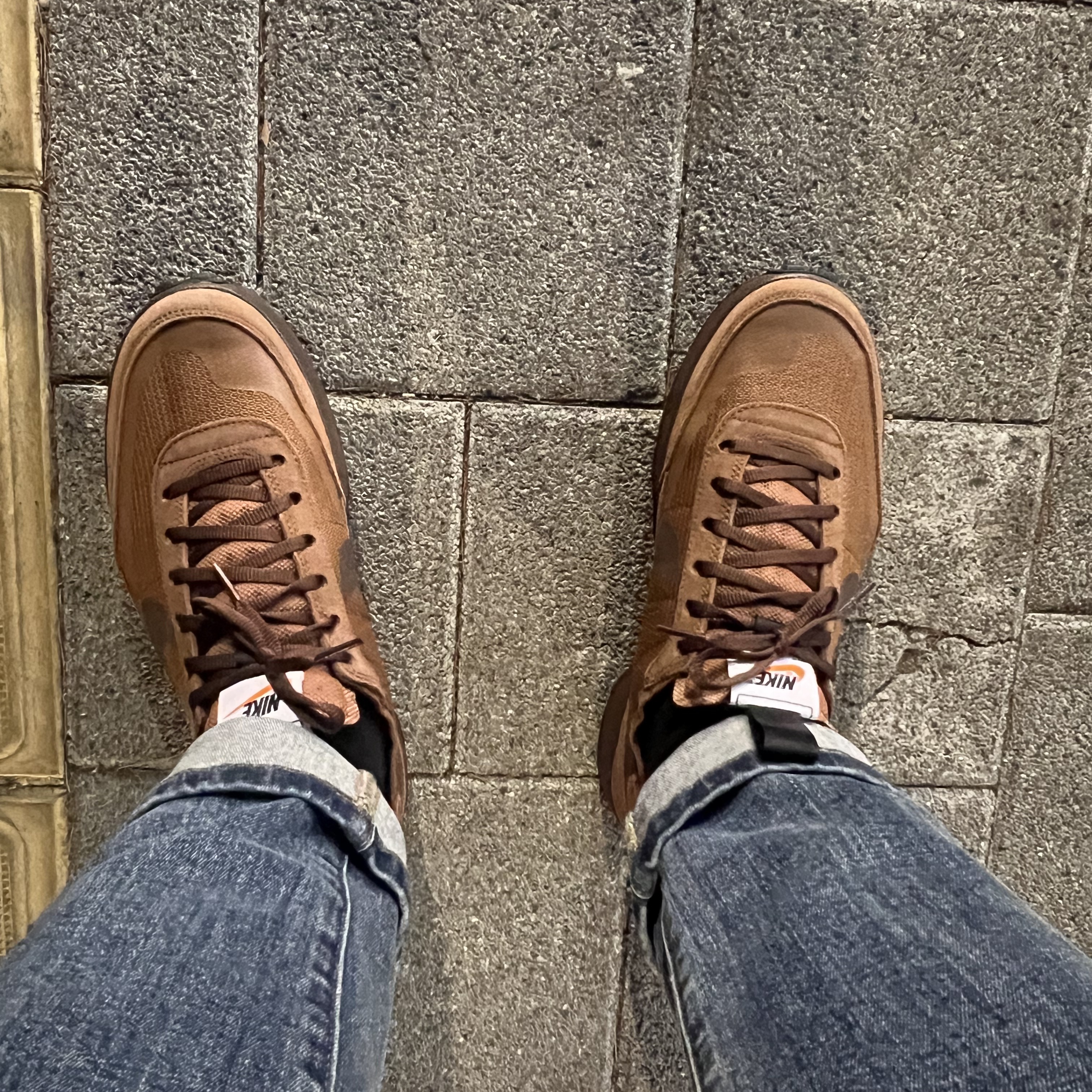 Nike x Tom Sachs General Purpose Shoe Brown 착용 스타일 - 3