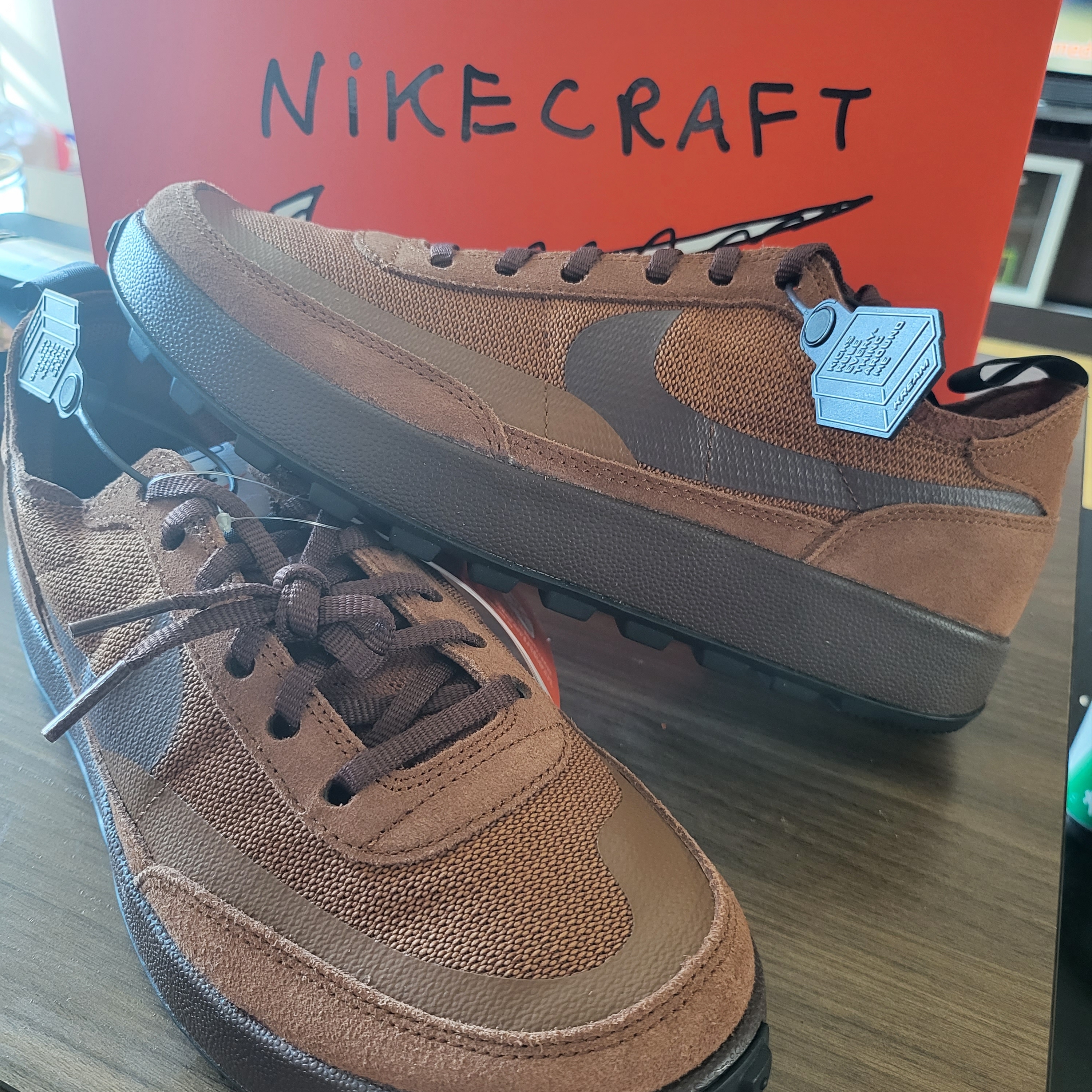Nike x Tom Sachs General Purpose Shoe Brown 착용 스타일