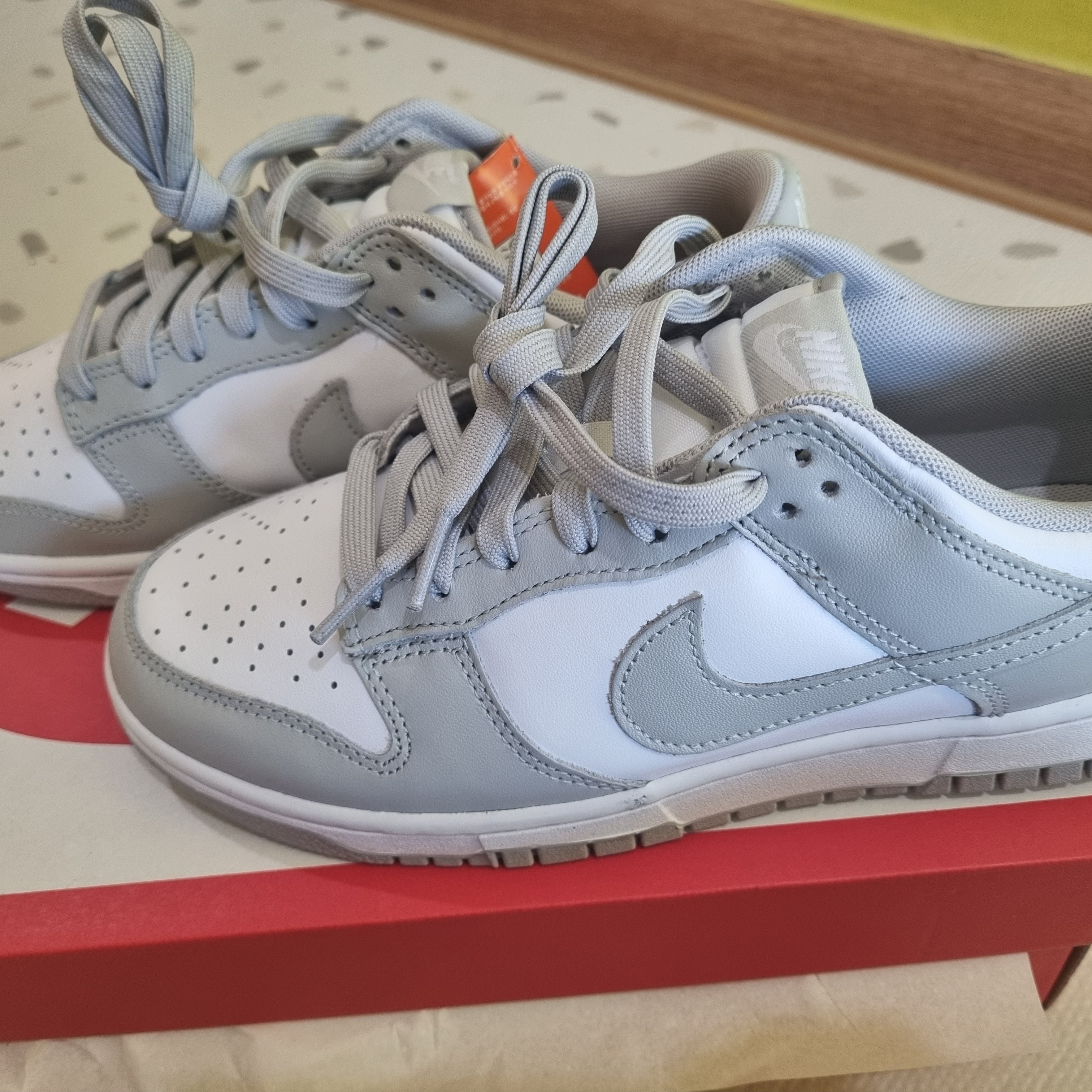 Nike Dunk Low Retro Grey Fog 착용 스타일 - 4