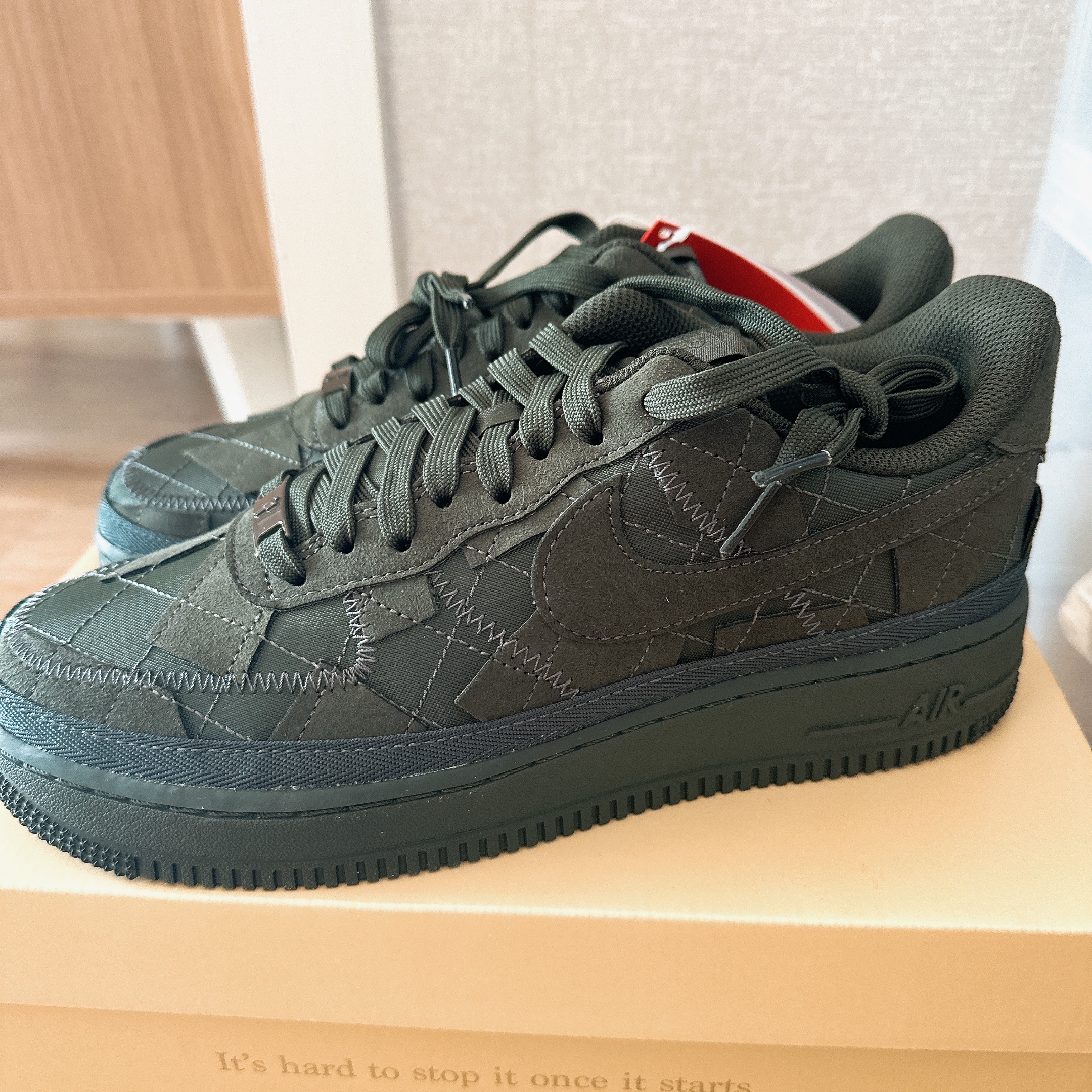 Nike x Billie Eilish Air Force 1 Low '07 SP Sequoia 착용 스타일 - 2