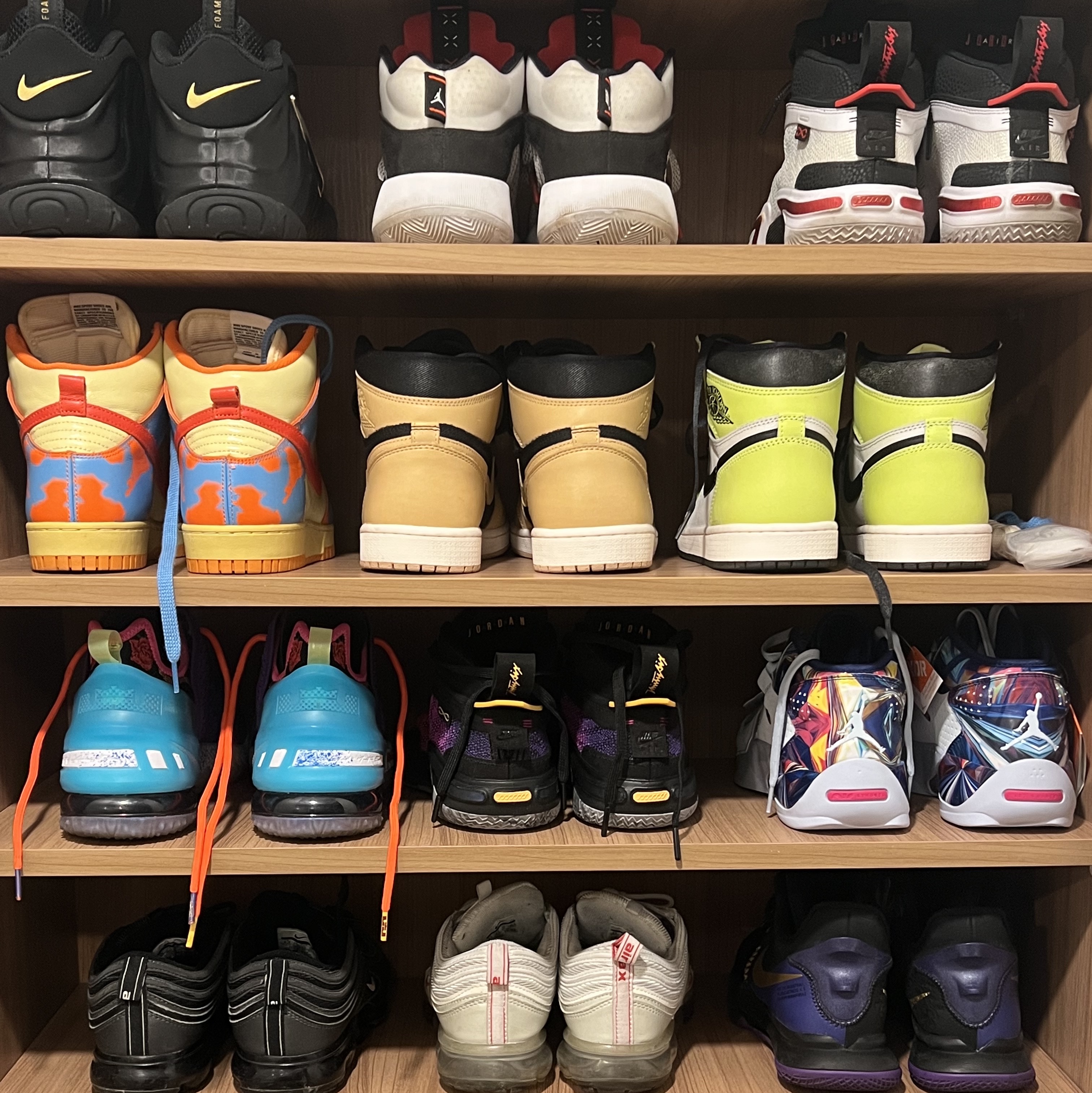 Jordan 1 Retro High OG Vachetta Tan, Jordan 1 Retro High OG Volt 착용 스타일