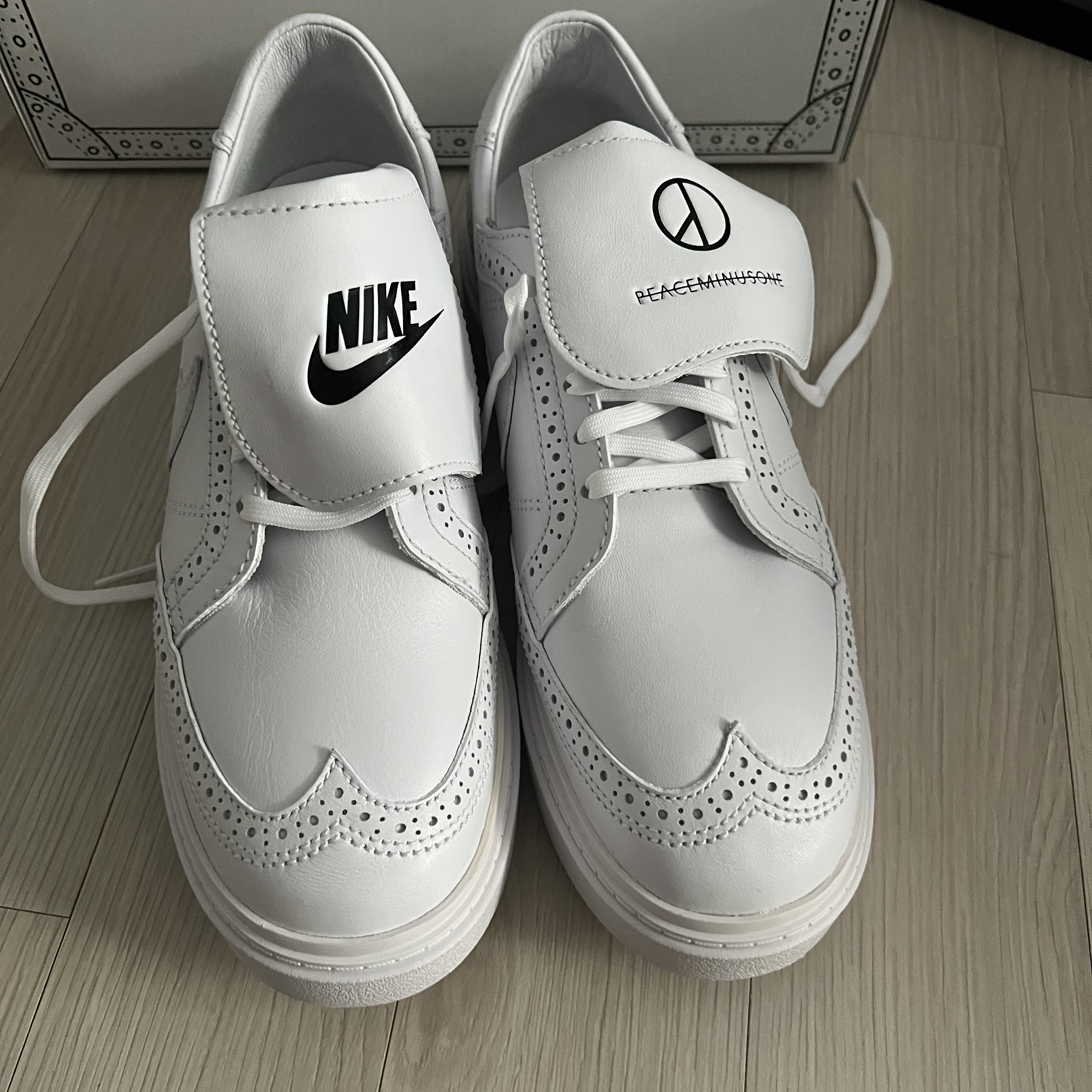 Nike x Peaceminusone Kwondo1 White 착용 스타일