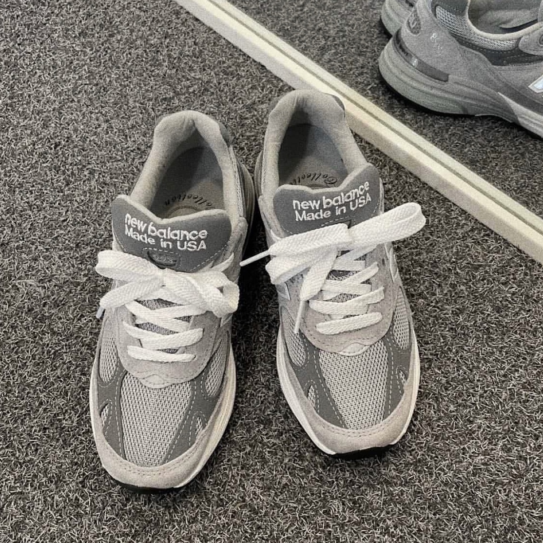New Balance 993 Made in USA Grey - D Standard 착용 스타일