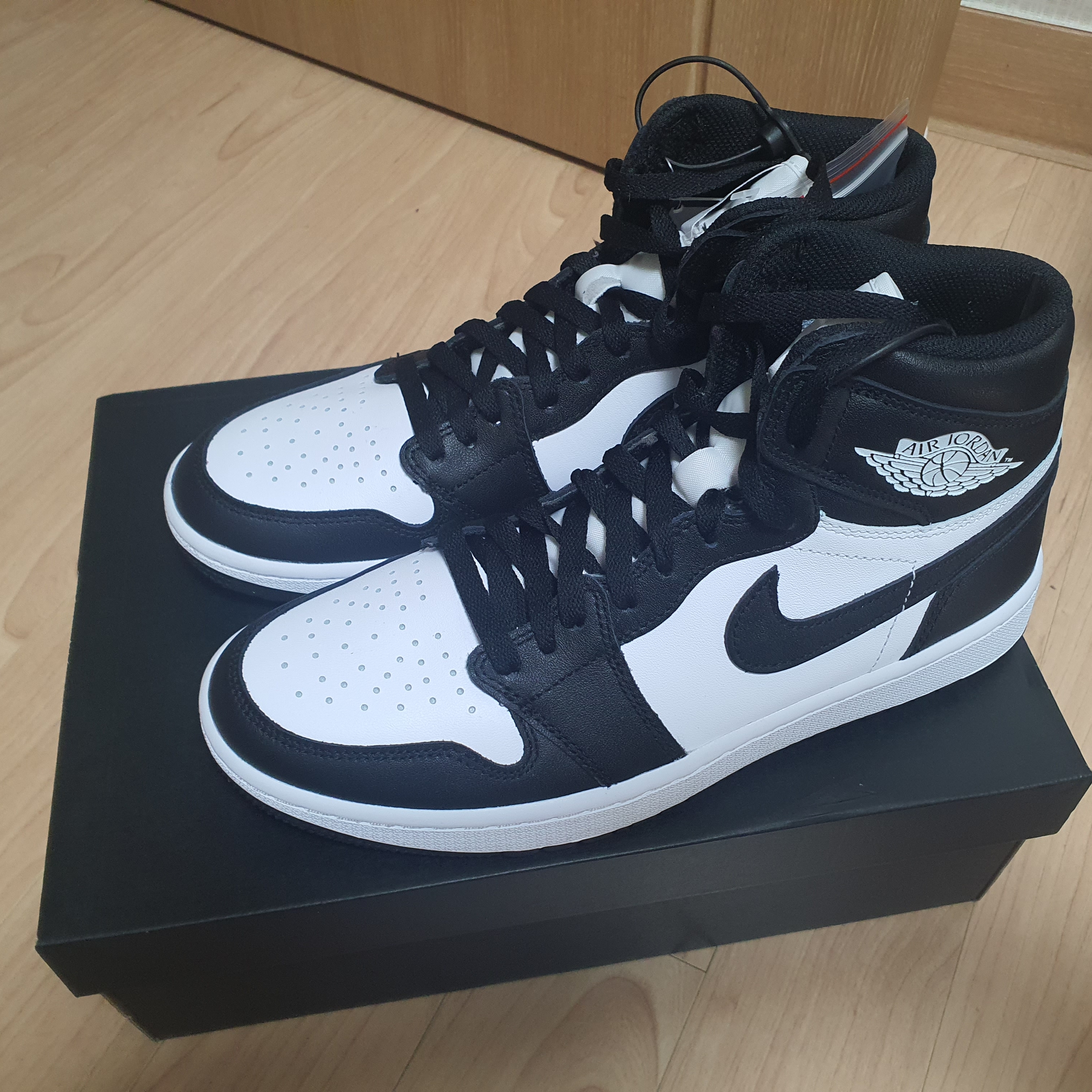 Jordan 1 High Golf White Black 착용 스타일 - 2