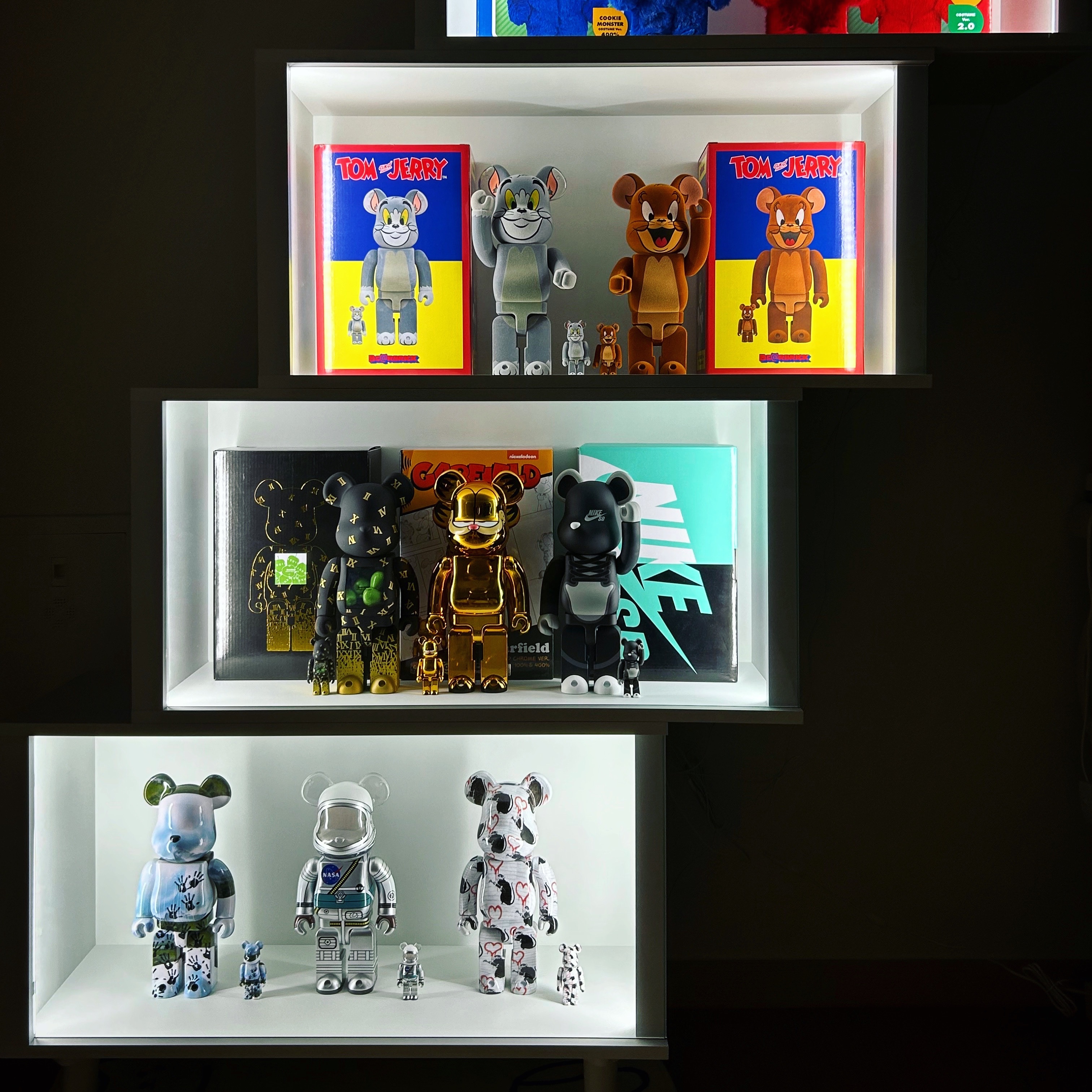 Bearbrick Love Rat 100% & 400% Set 착용 스타일