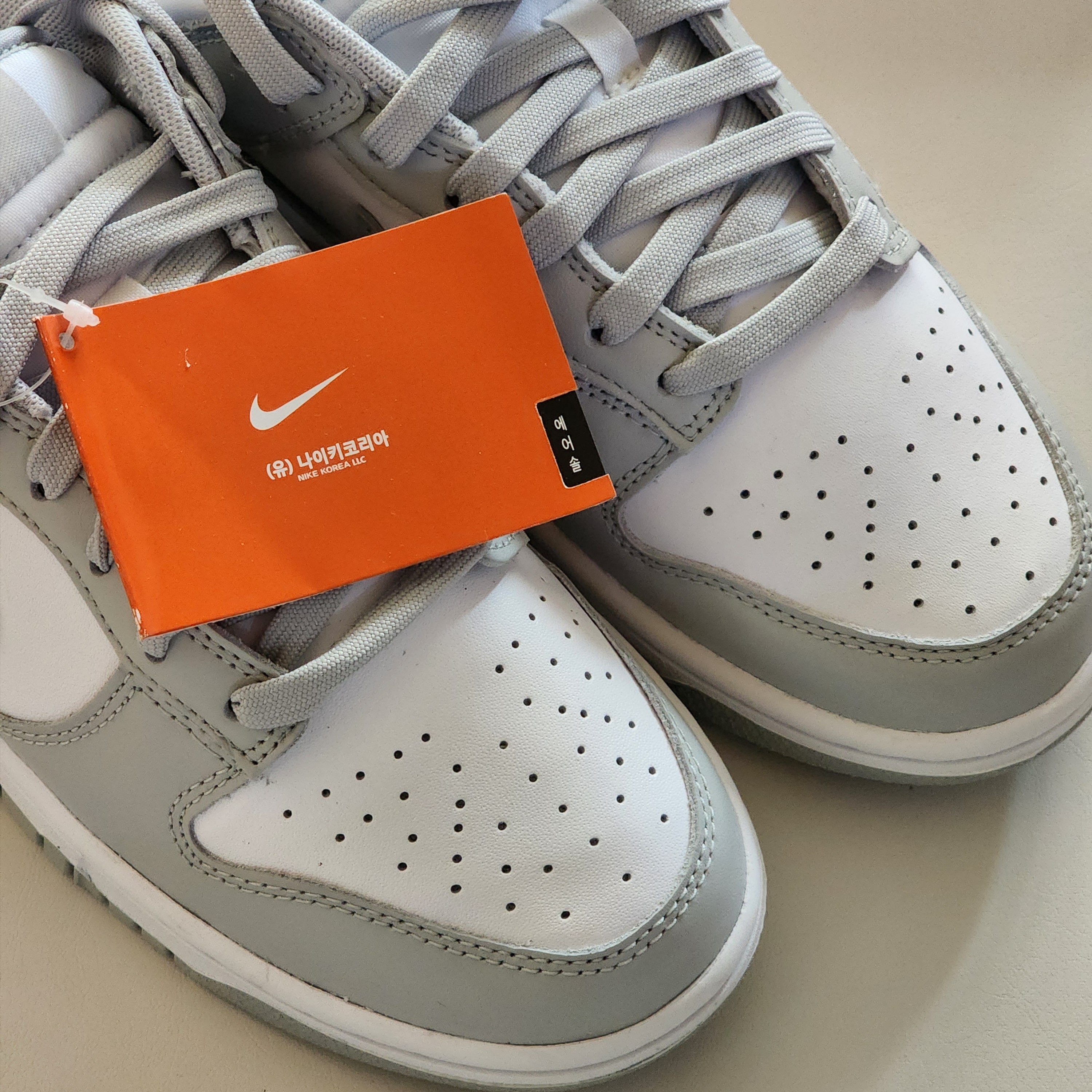 Nike Dunk Low Retro Grey Fog 착용 스타일 - 2