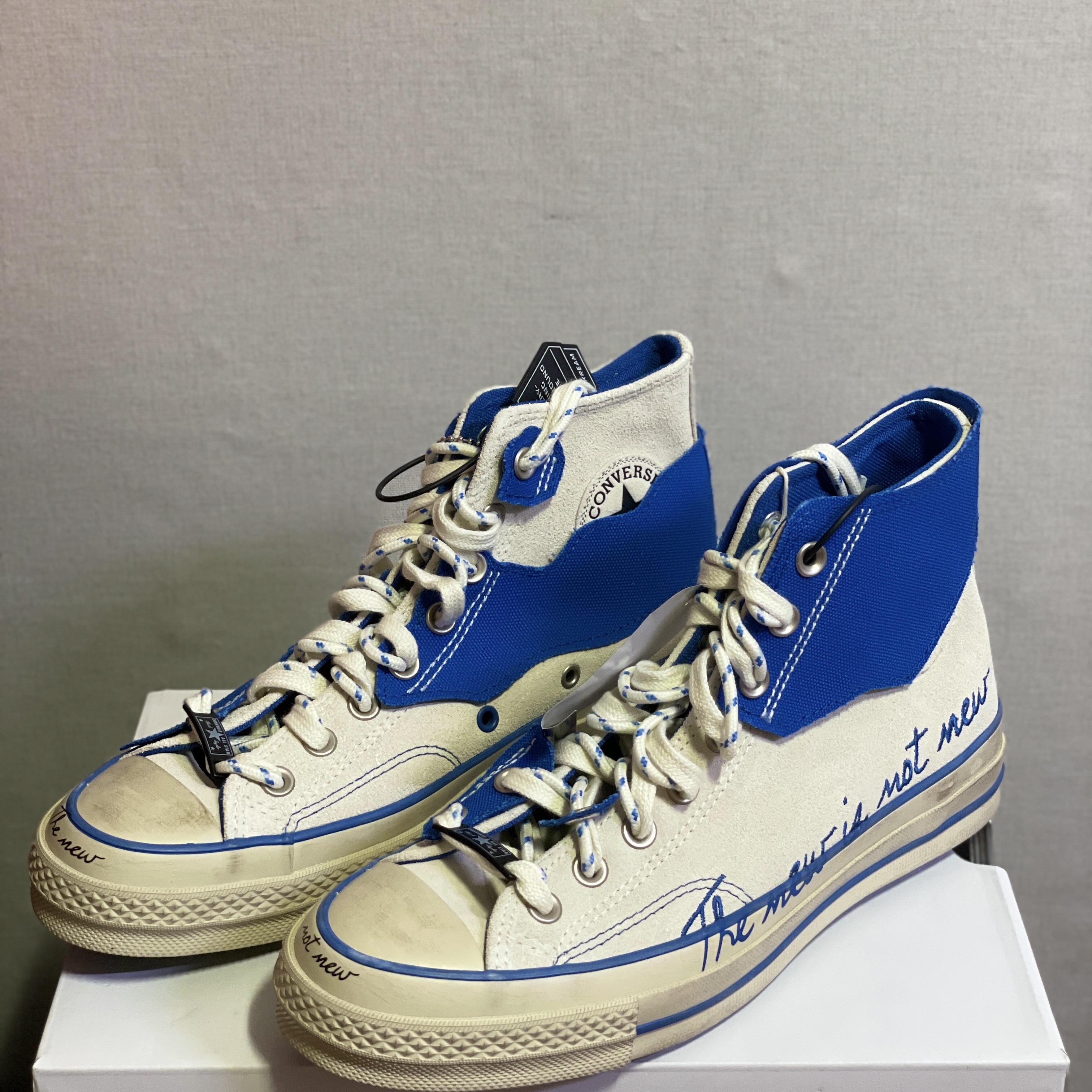 Converse x Ader Error Chuck 70 High White 착용 스타일 - 1