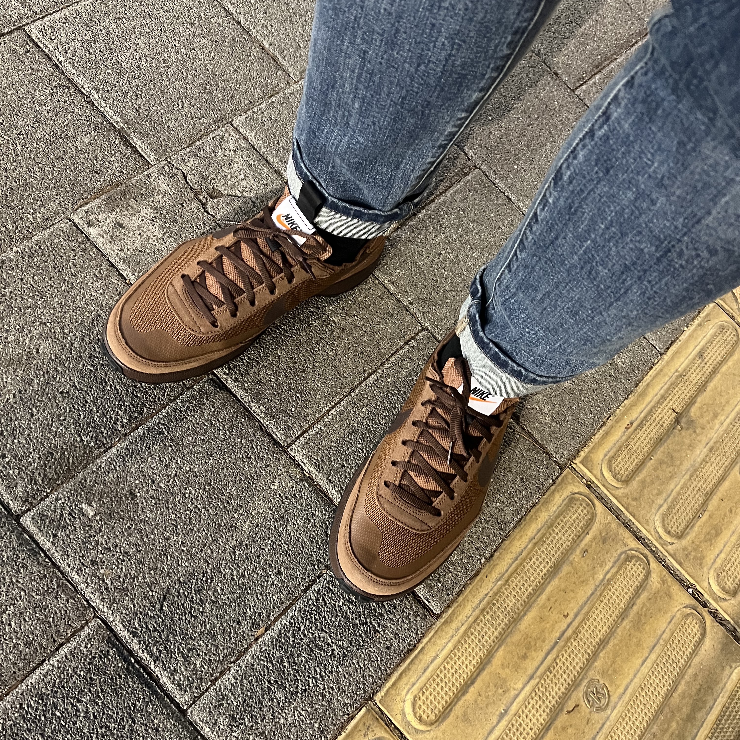 Nike x Tom Sachs General Purpose Shoe Brown 착용 스타일 - 2