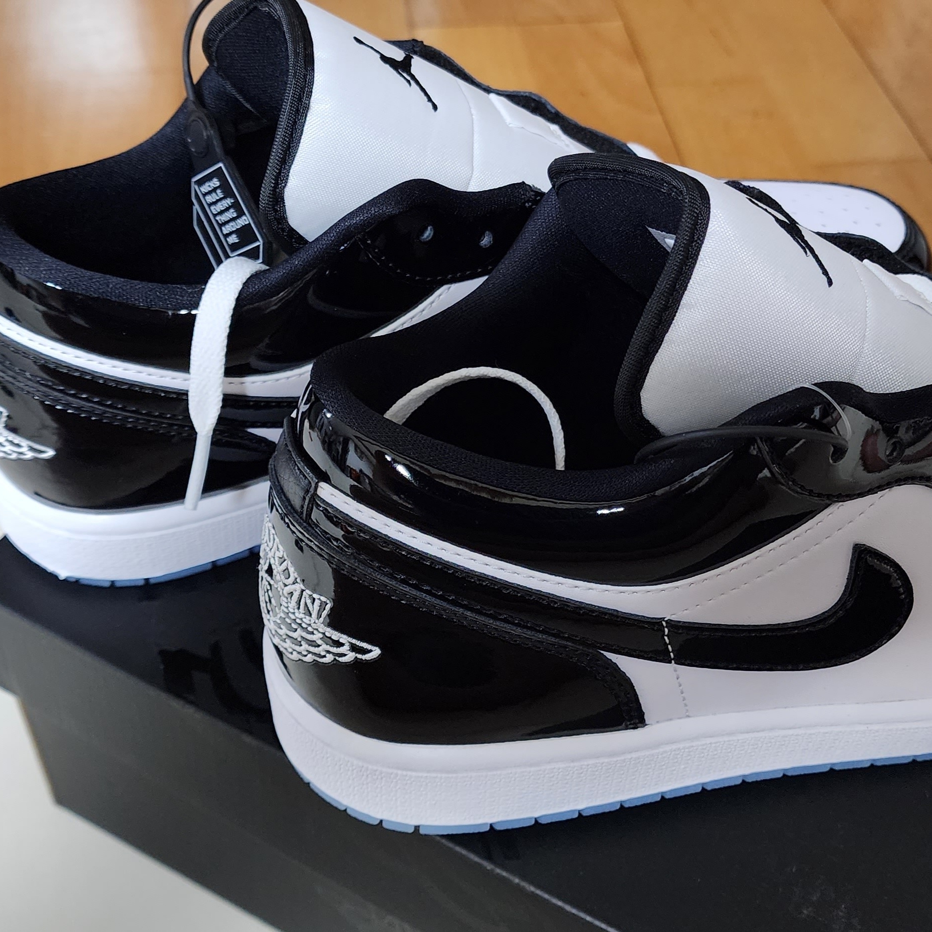 Jordan 1 Low SE Concord 착용 스타일 - 1