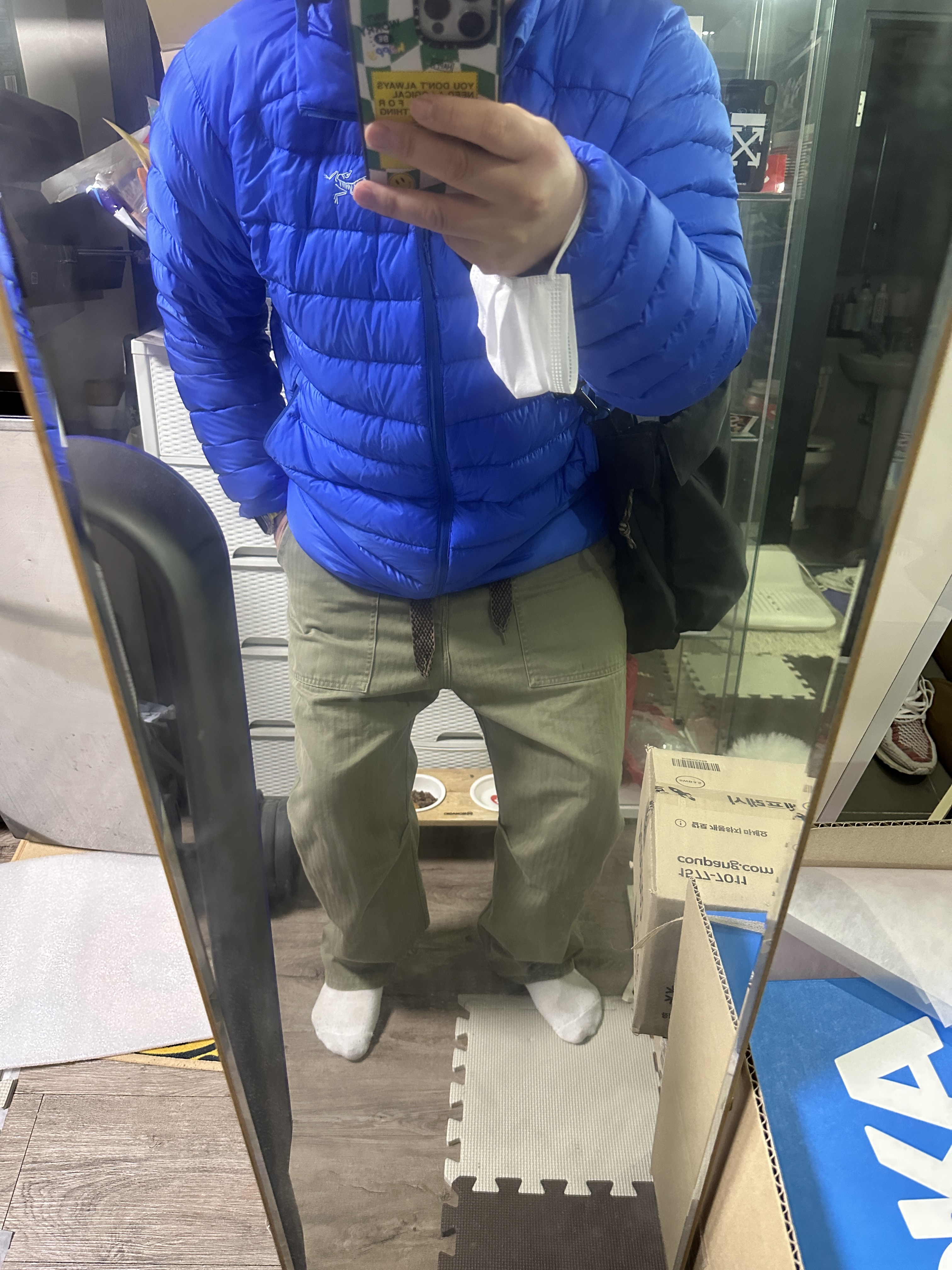Arc'teryx Cerium LT Hoody Fluidity 착용 스타일