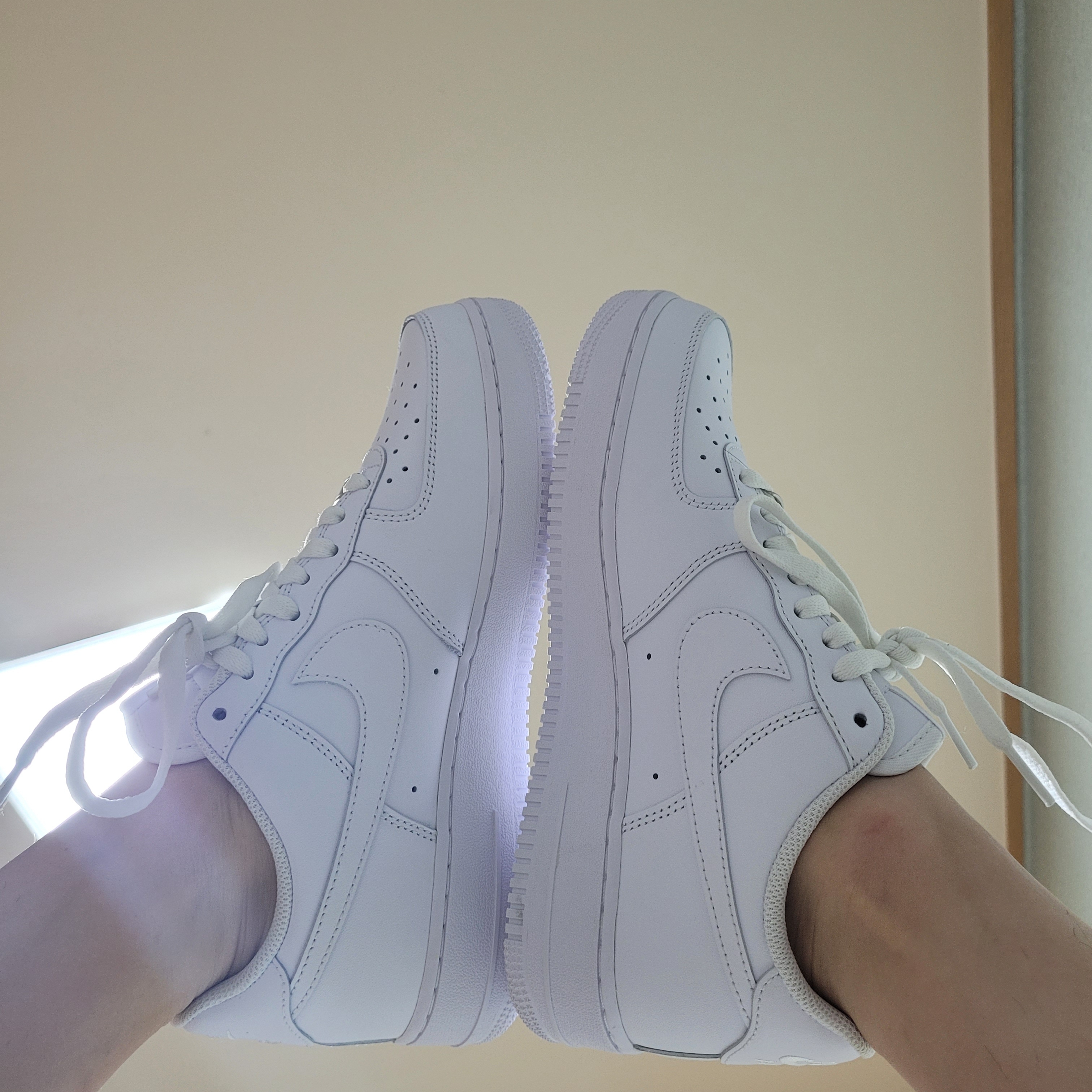 Nike Air Force 1 '07 Low White 착용 스타일