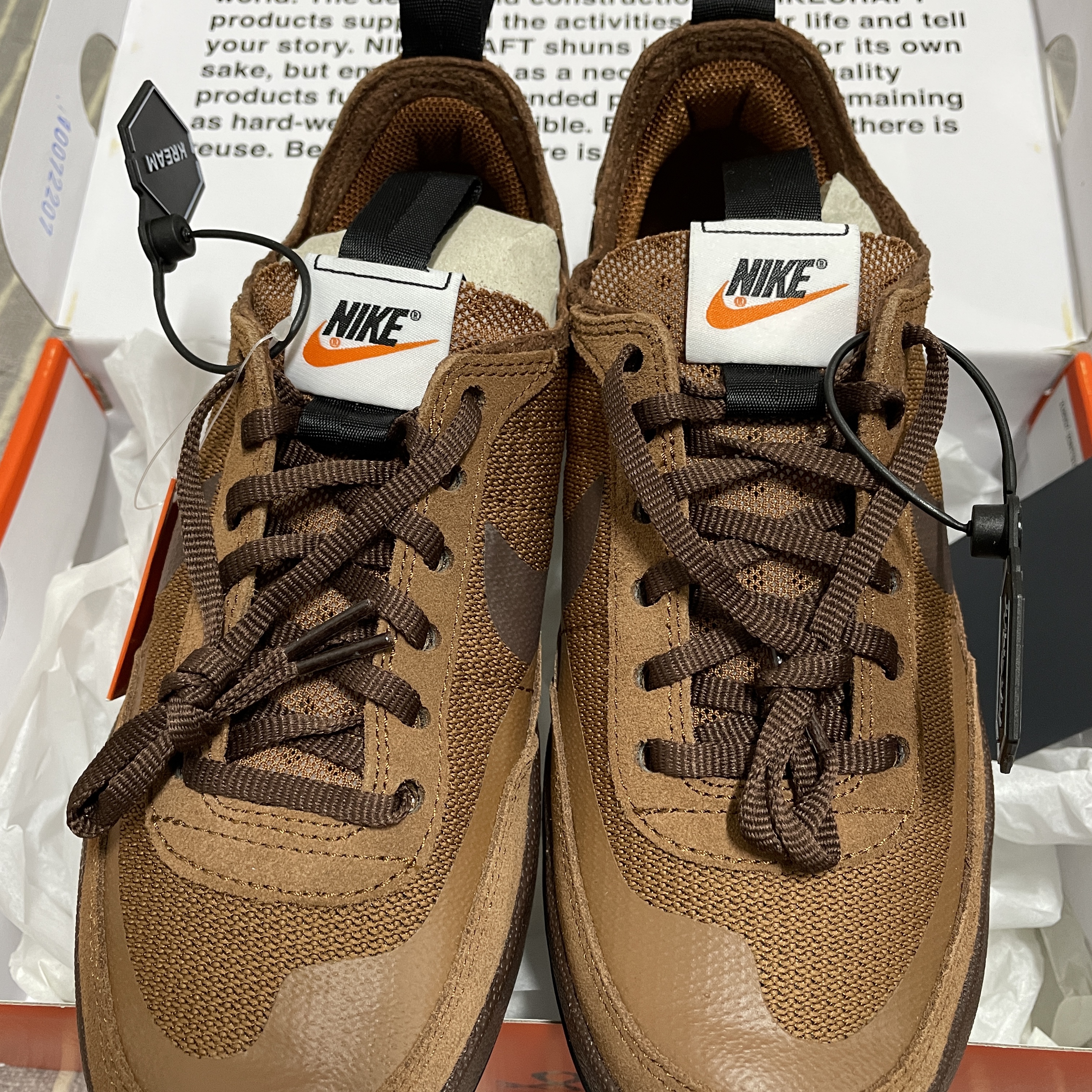 Nike x Tom Sachs General Purpose Shoe Brown 착용 스타일 - 2