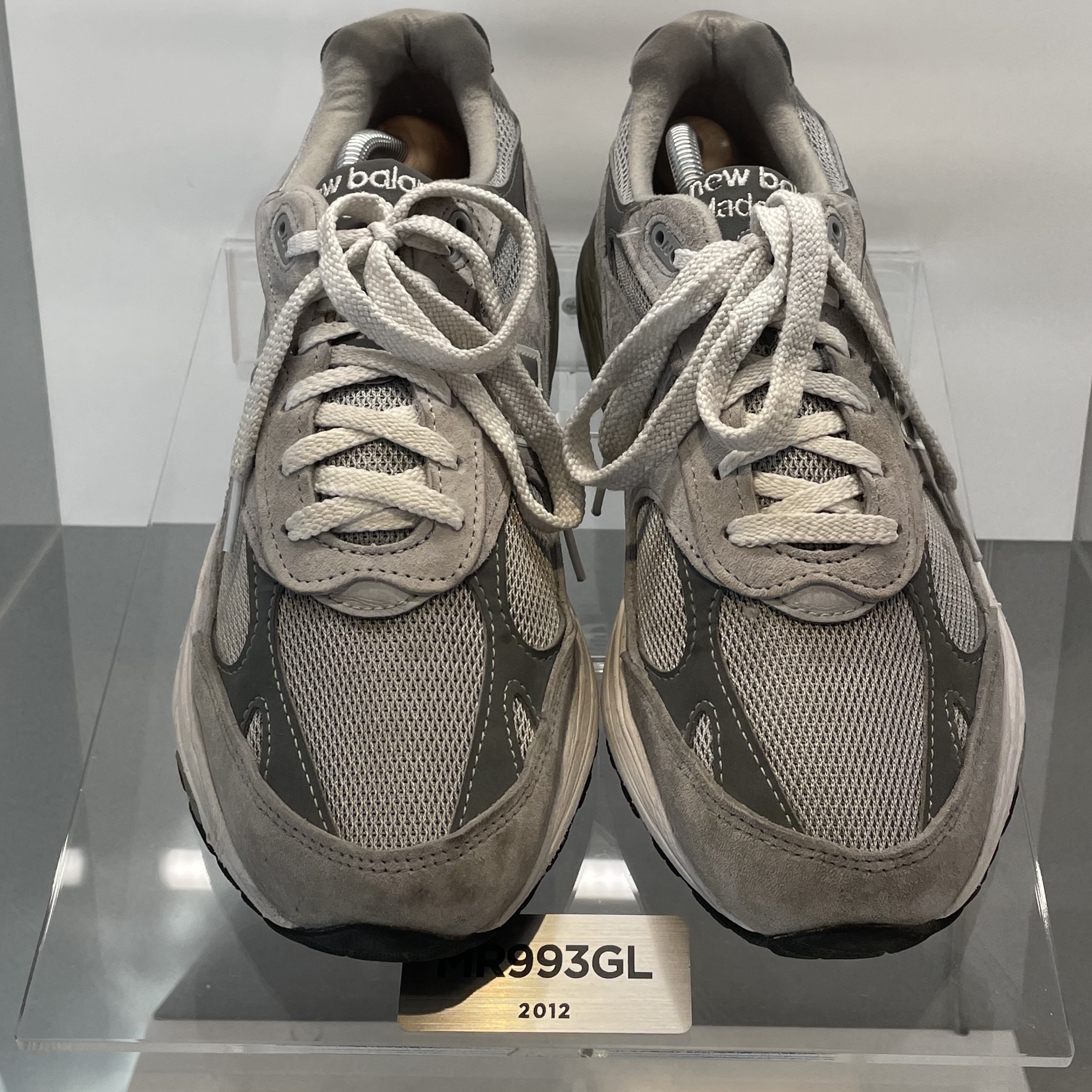 New Balance 993 Made in USA Grey - D Standard 착용 스타일