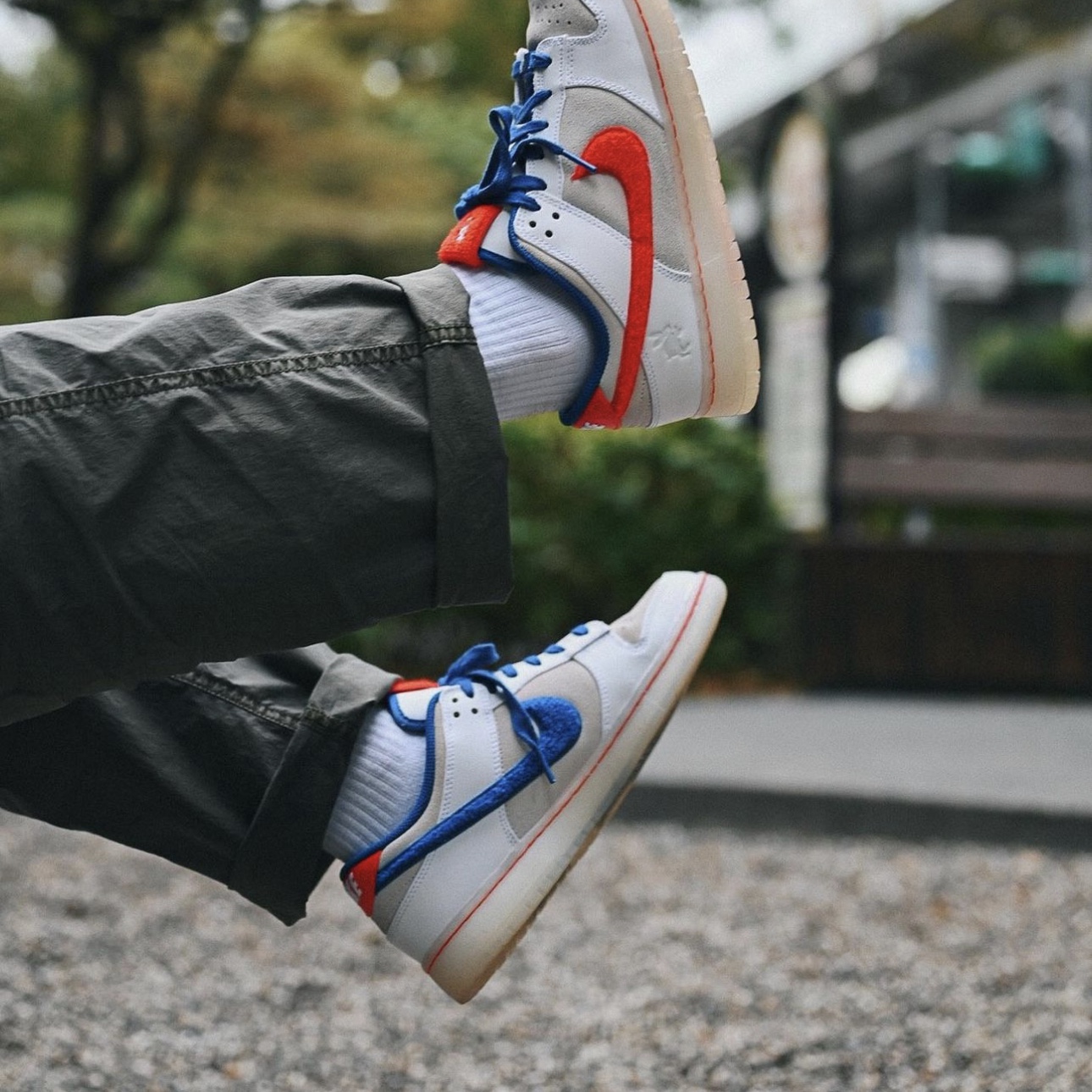 Nike Dunk Low Retro PRM Year of The Rabbit 착용 스타일 - 4