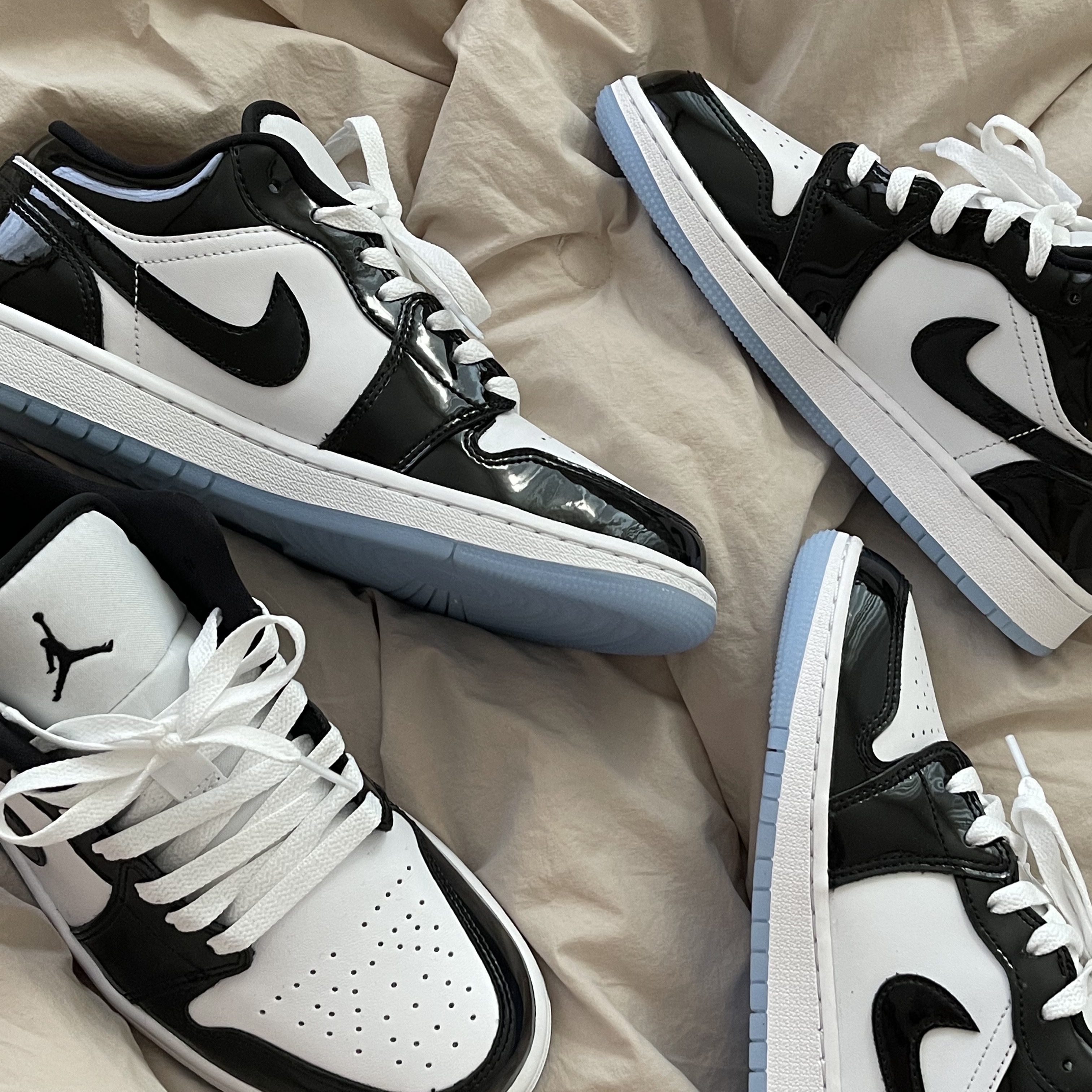 Jordan 1 Low SE Concord, (GS) Jordan 1 Low SE Concord 착용 스타일 - 2