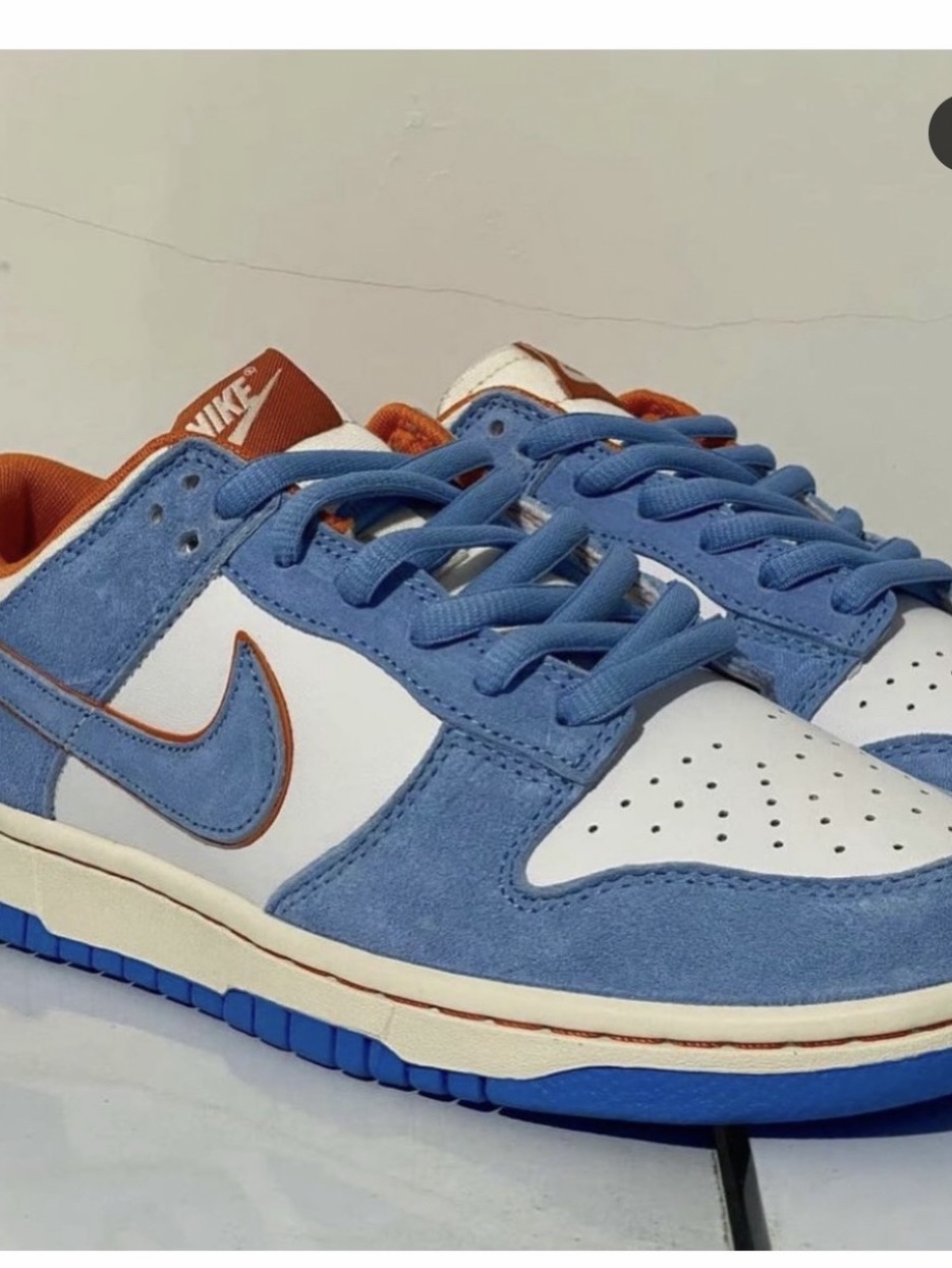 Nike Dunk Low SP Syracuse 2022, Supreme Big Logo Hooded Sweatshirt White - 21SS 착용 스타일 - 3