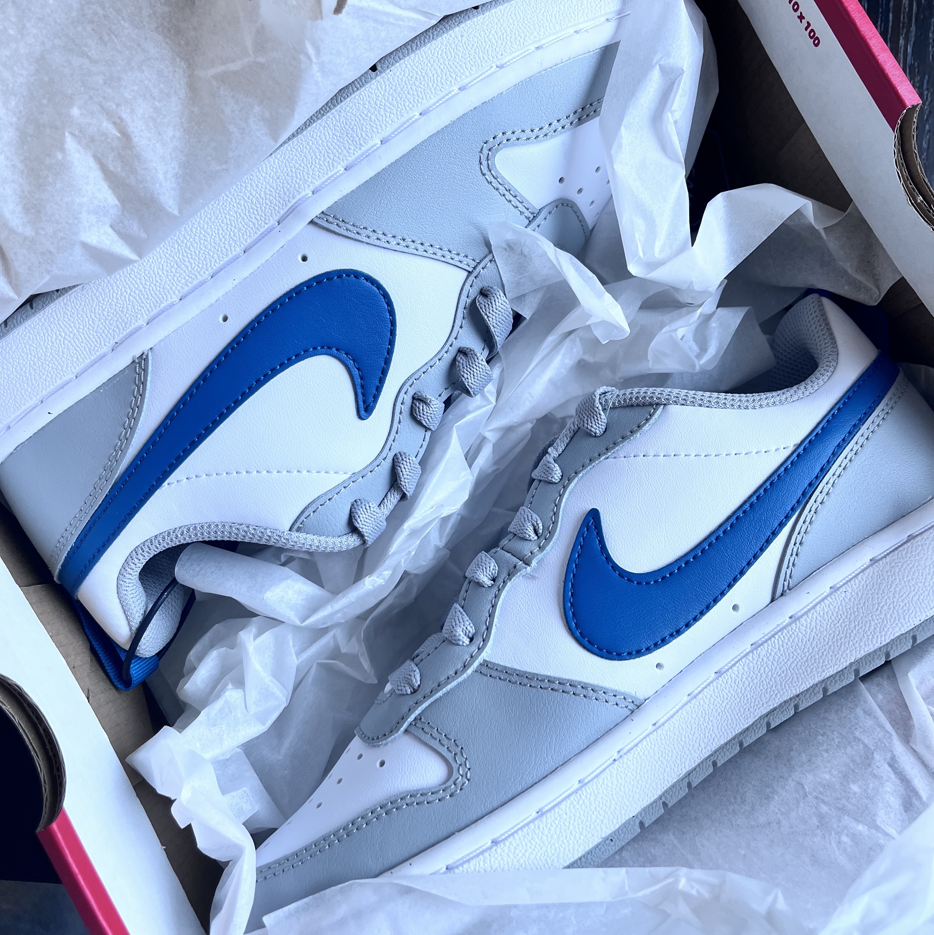 (GS) Nike Court Borough Low 2 Light Smoke Grey 착용 스타일