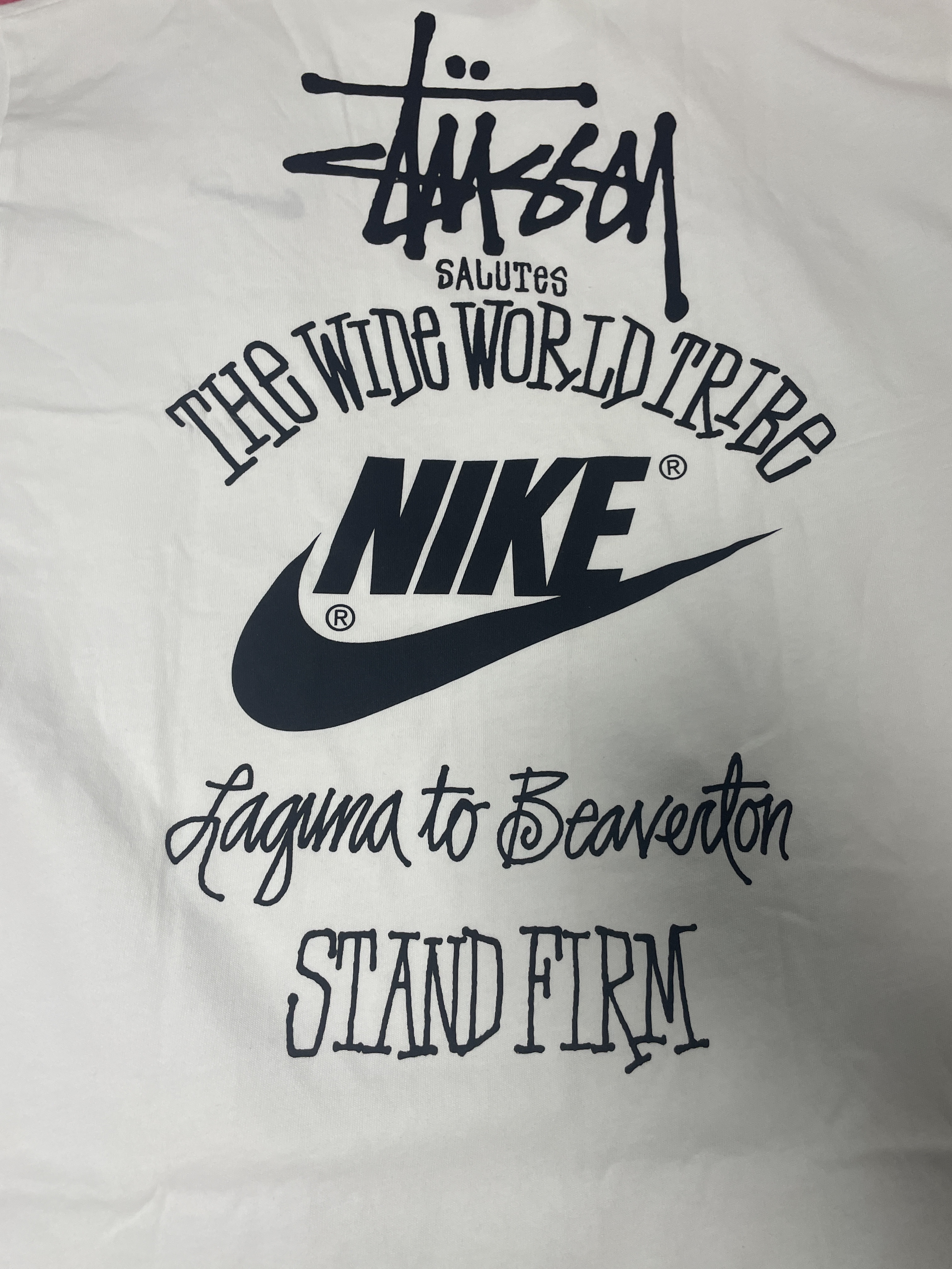 Nike x Stussy T-Shirt White (DV1774-100) 착용 스타일
