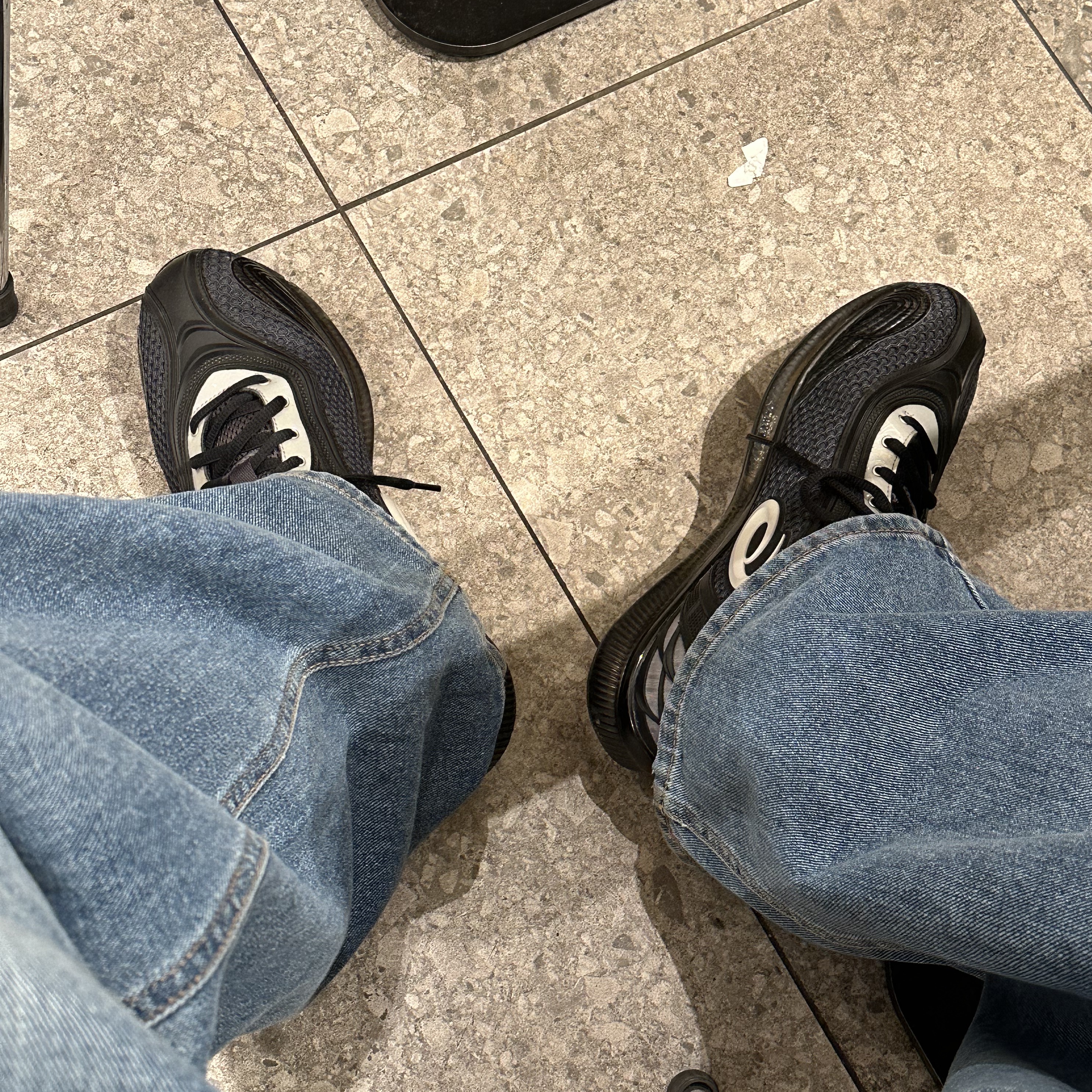 Asics x Kiko Kostadinov Gel-Sokat 2 Carrier Grey, Grailz Geometry Hoodie Heather Grey 착용 스타일 - 3