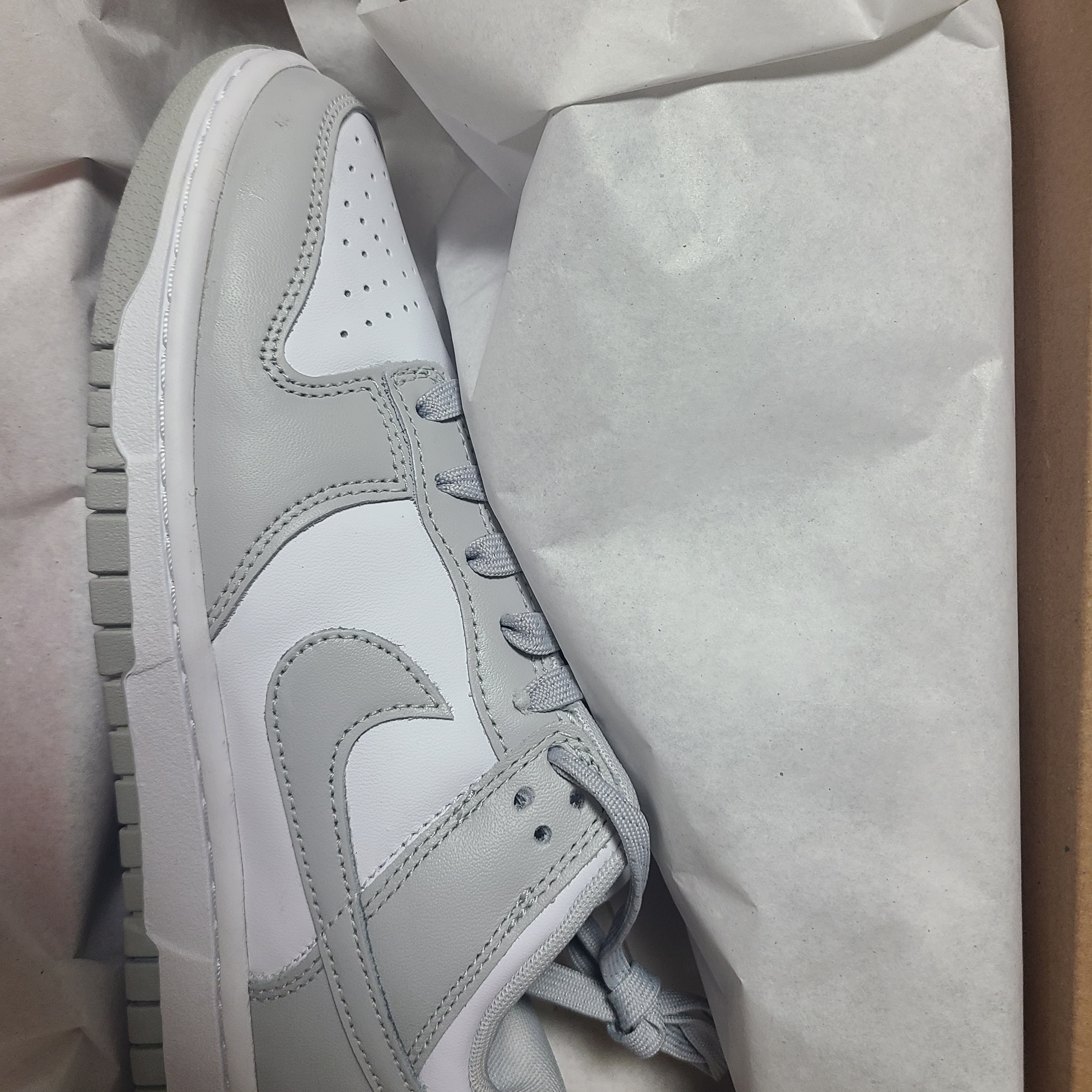Nike Dunk Low Retro Grey Fog 착용 스타일