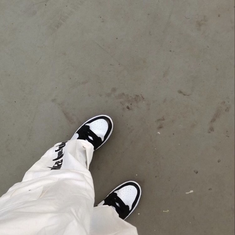 Jordan 1 High Golf White Black 착용 스타일