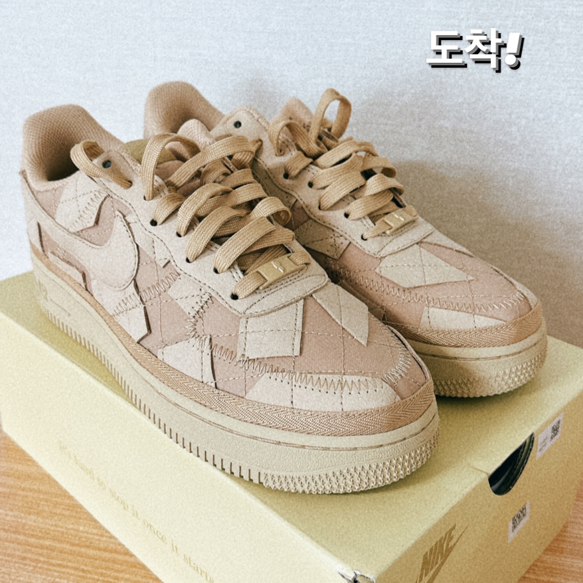 Nike x Billie Eilish Air Force 1 Low '07 SP Mushroom 착용 스타일 - 1
