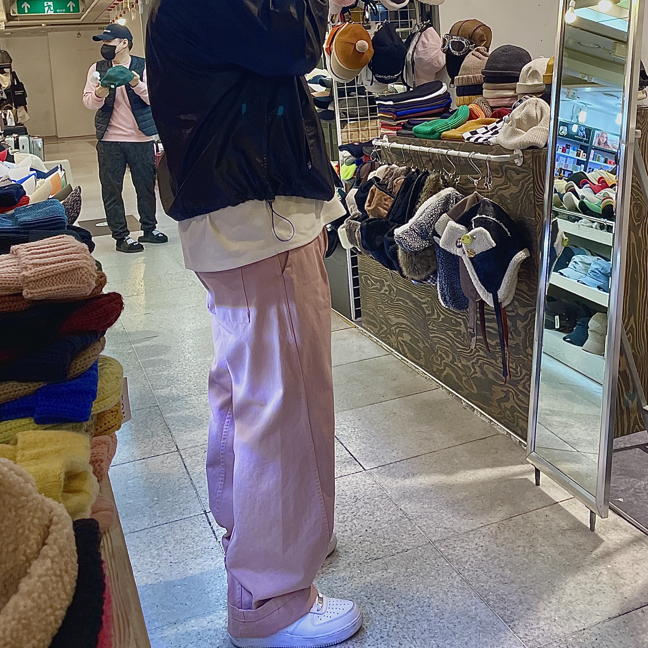 Nike Air Force 1 '07 Low White 착용 스타일