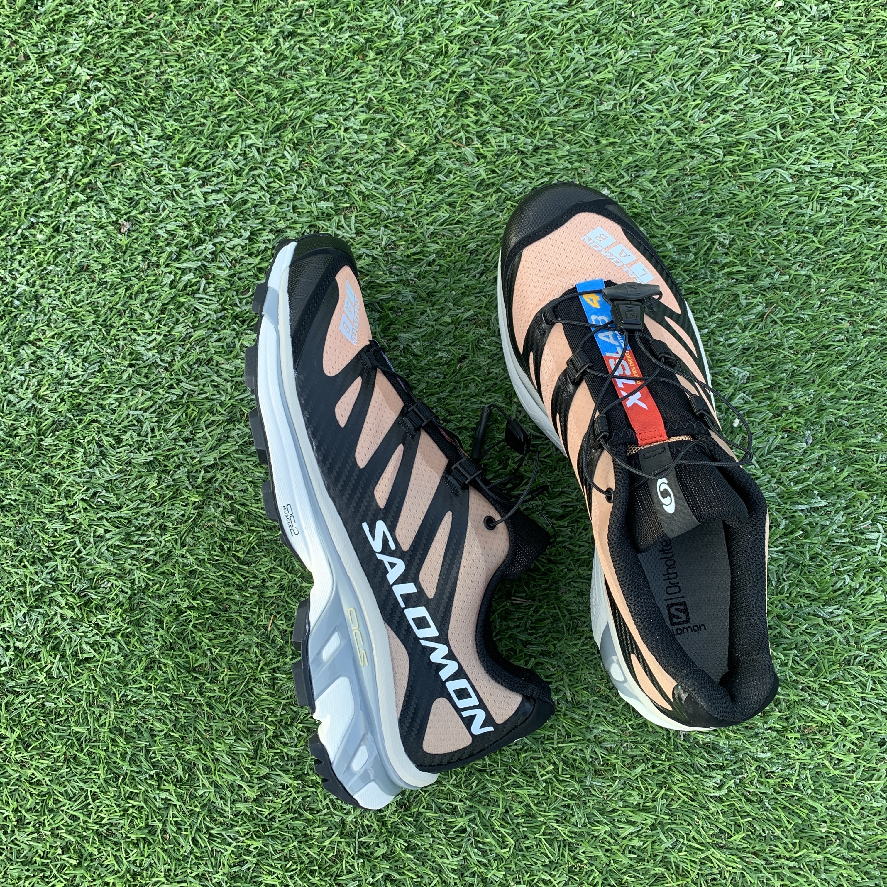 Salomon XT-4 Tobacco Brown 착용 스타일 - 1