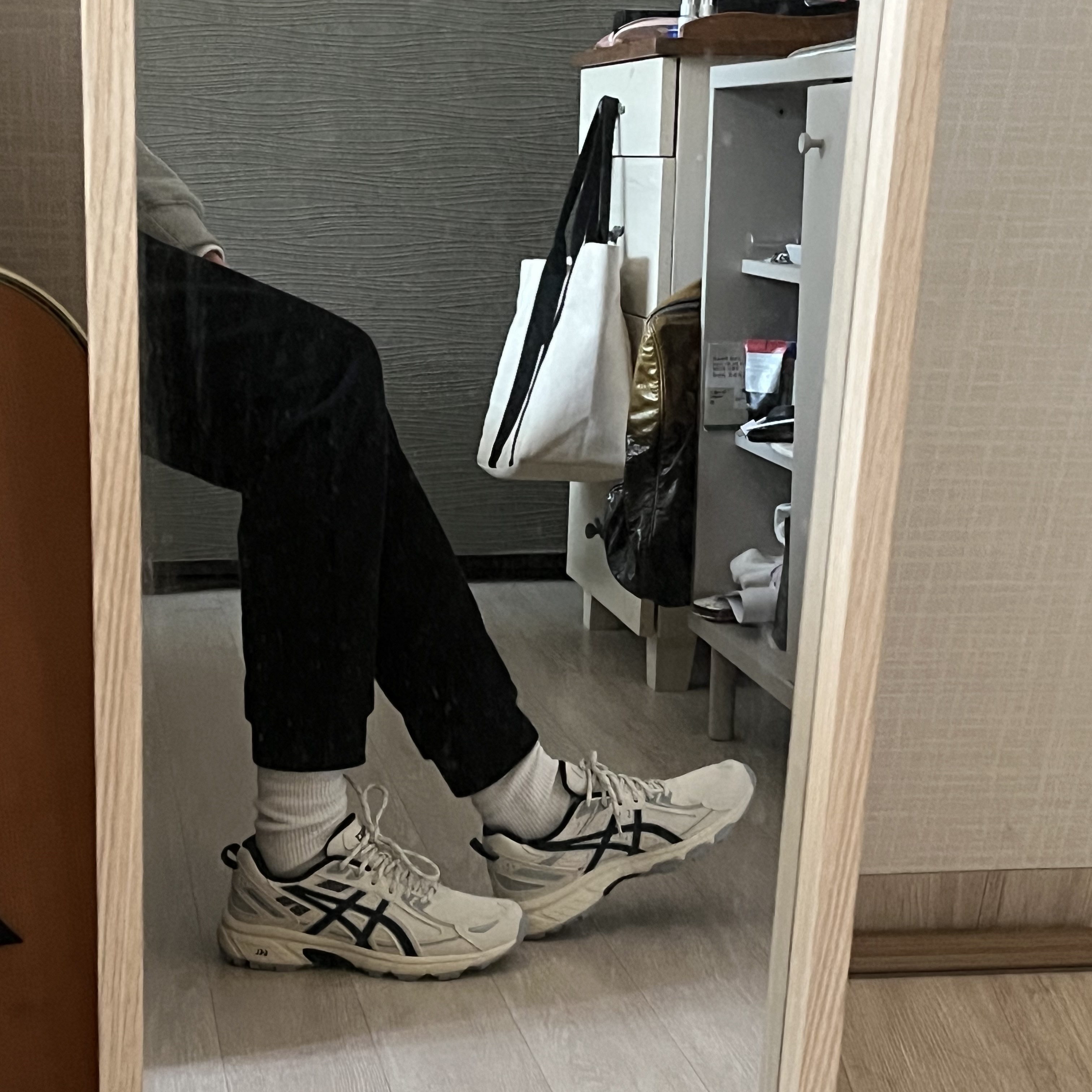 Asics Gel-Venture 6 SPS Birch French Blue 착용 스타일 - 2