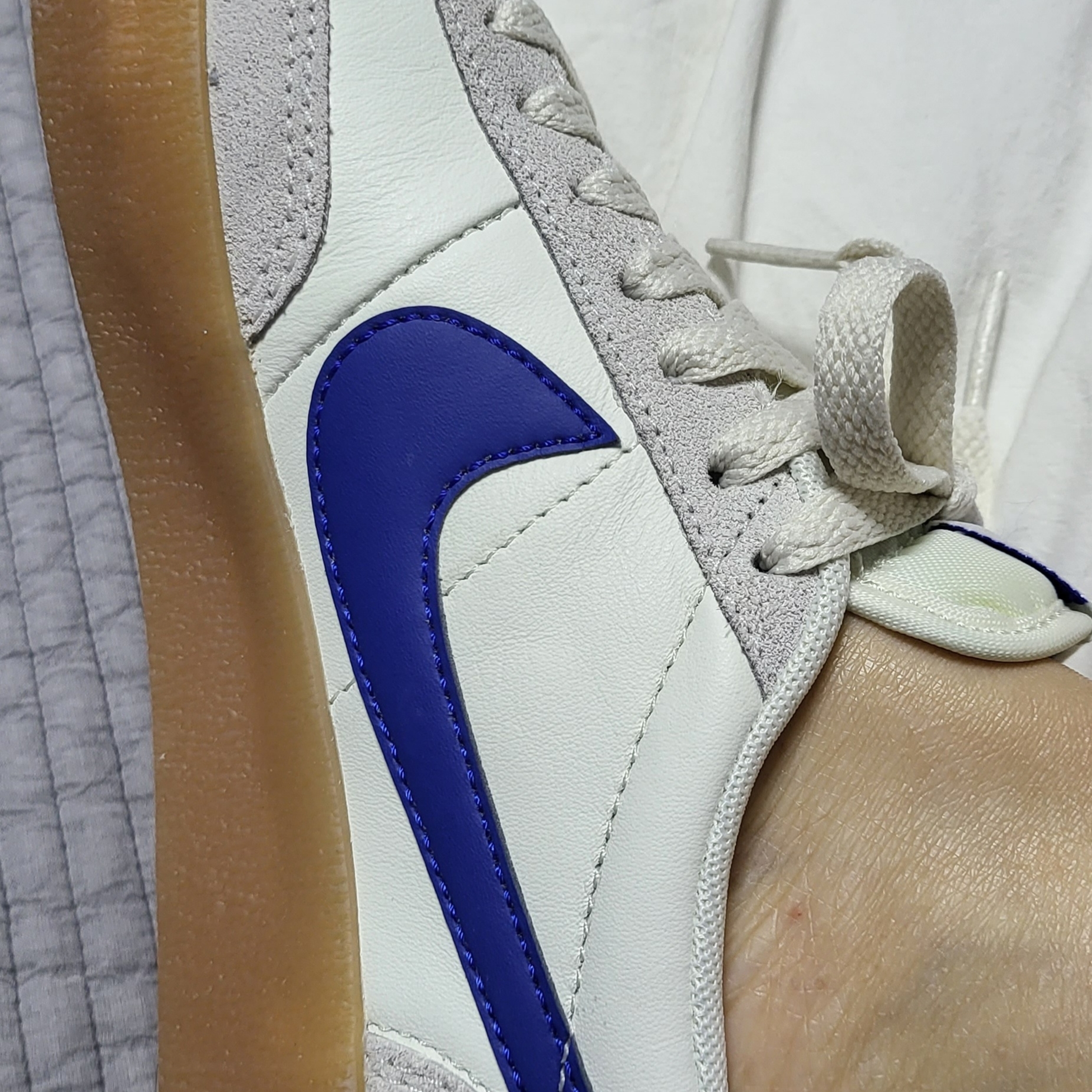 Nike Killshot 2 Leather Hyper Blue 착용 스타일 - 2