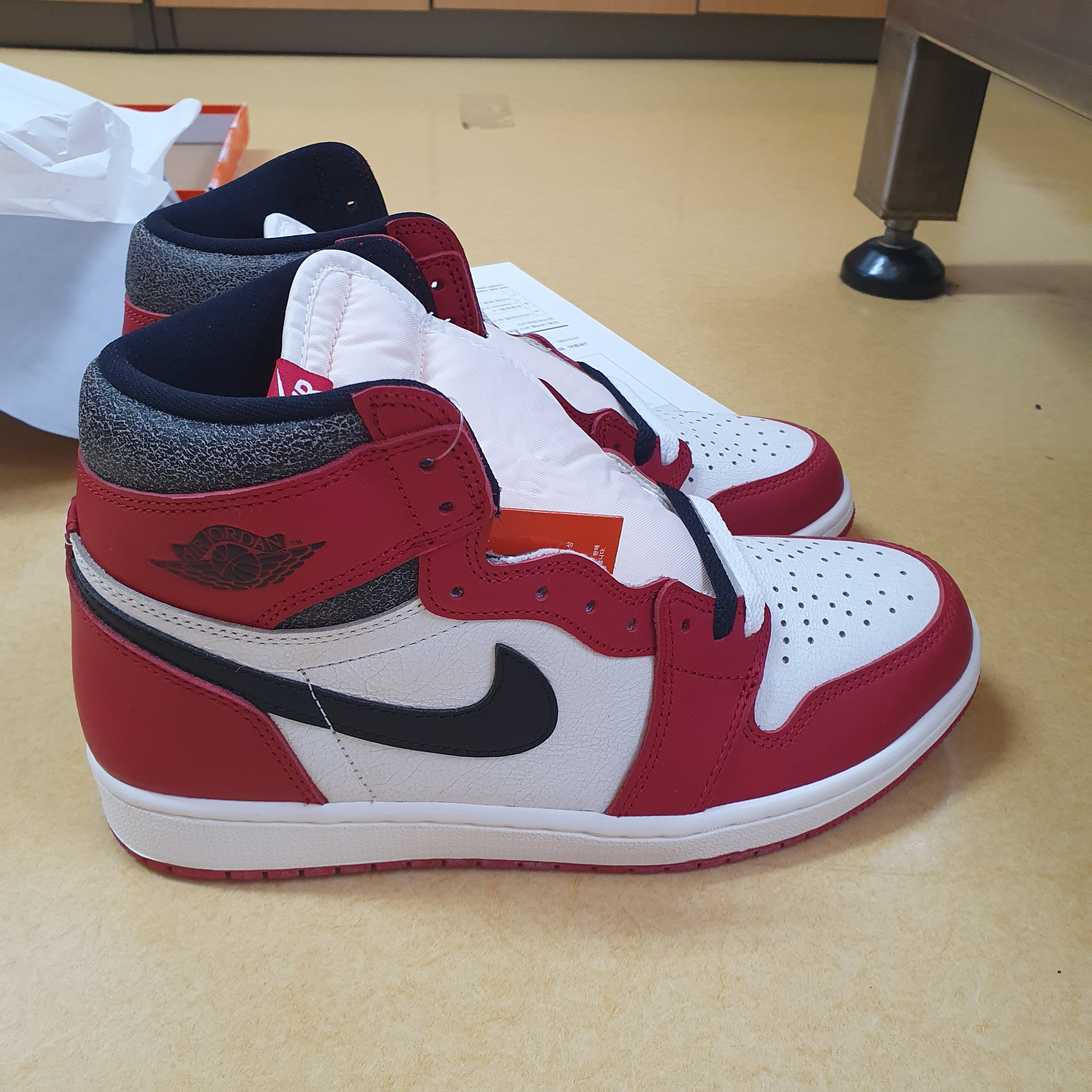 Jordan 1 Retro High OG Chicago 2022 착용 스타일 - 3