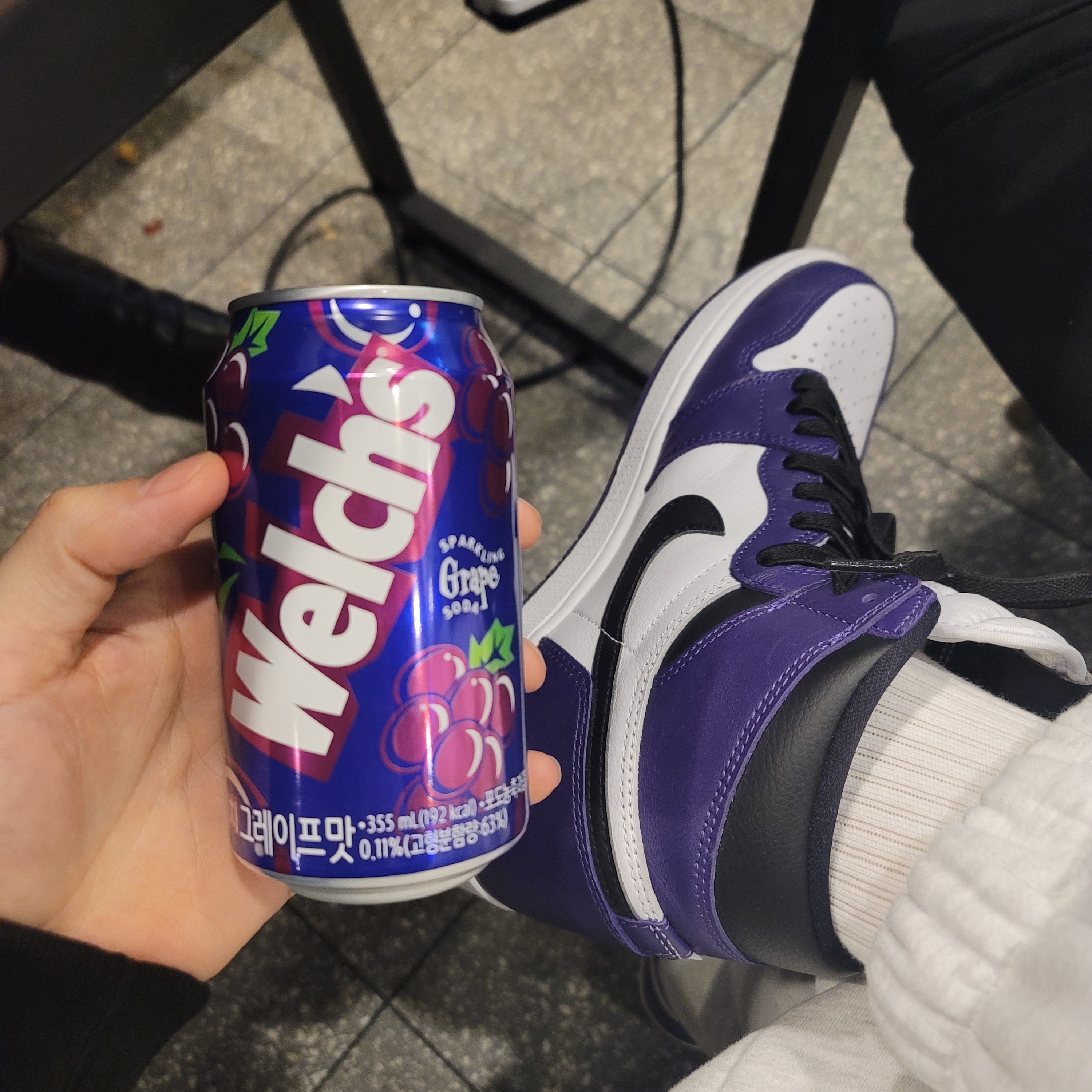 Jordan 1 Retro High OG Court Purple 2020 착용 스타일