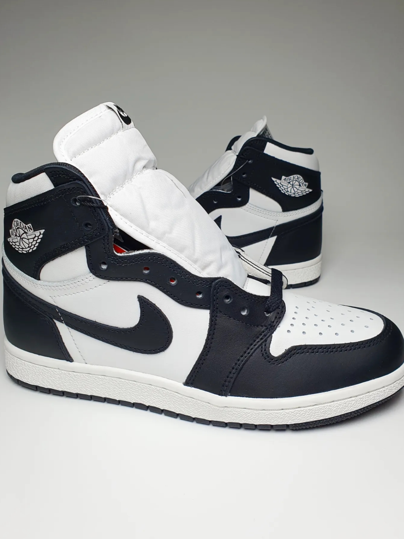 Jordan 1 High 85 Black White 착용 스타일 - 3