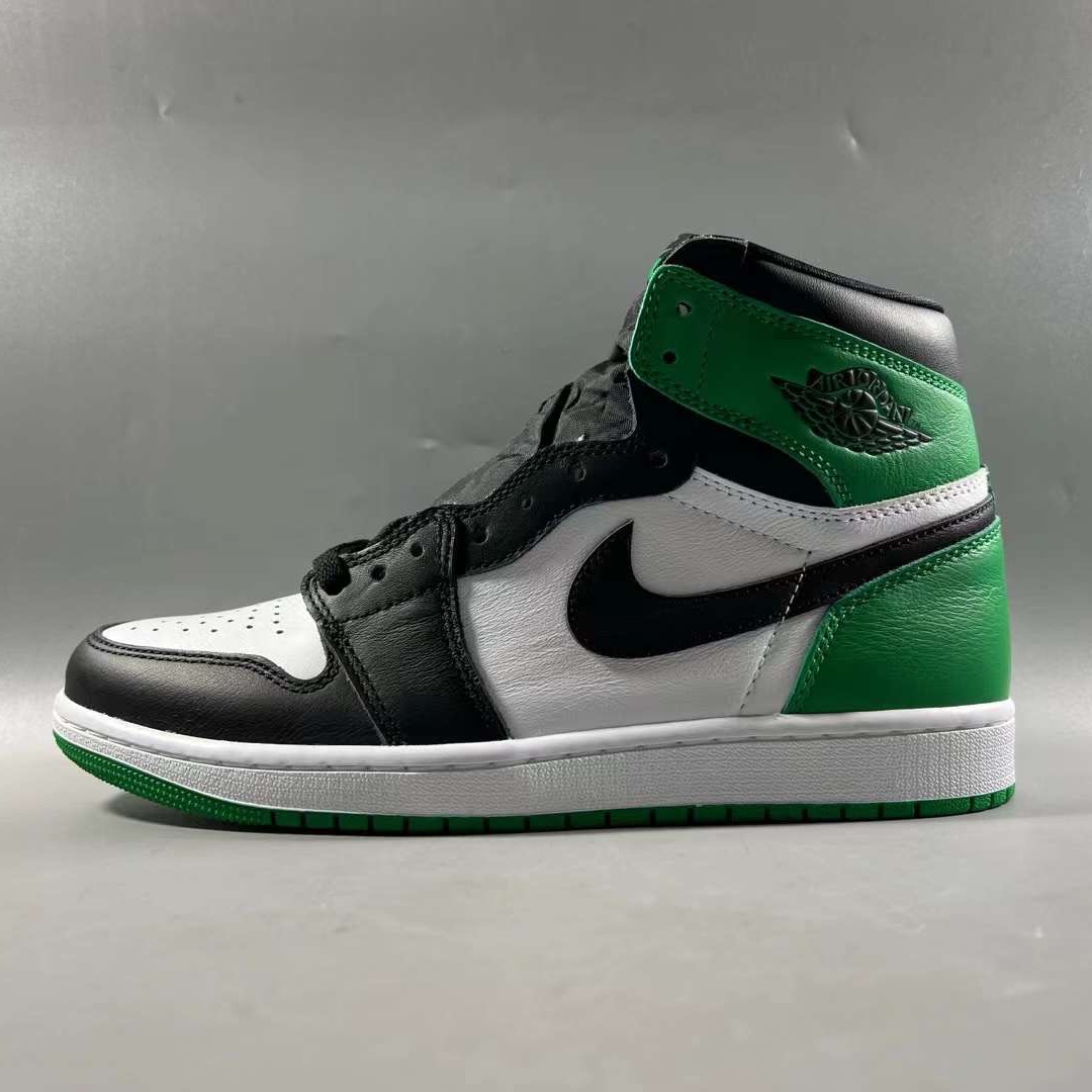 (W) Jordan 1 Retro High OG Lucky Green 착용 스타일 - 1