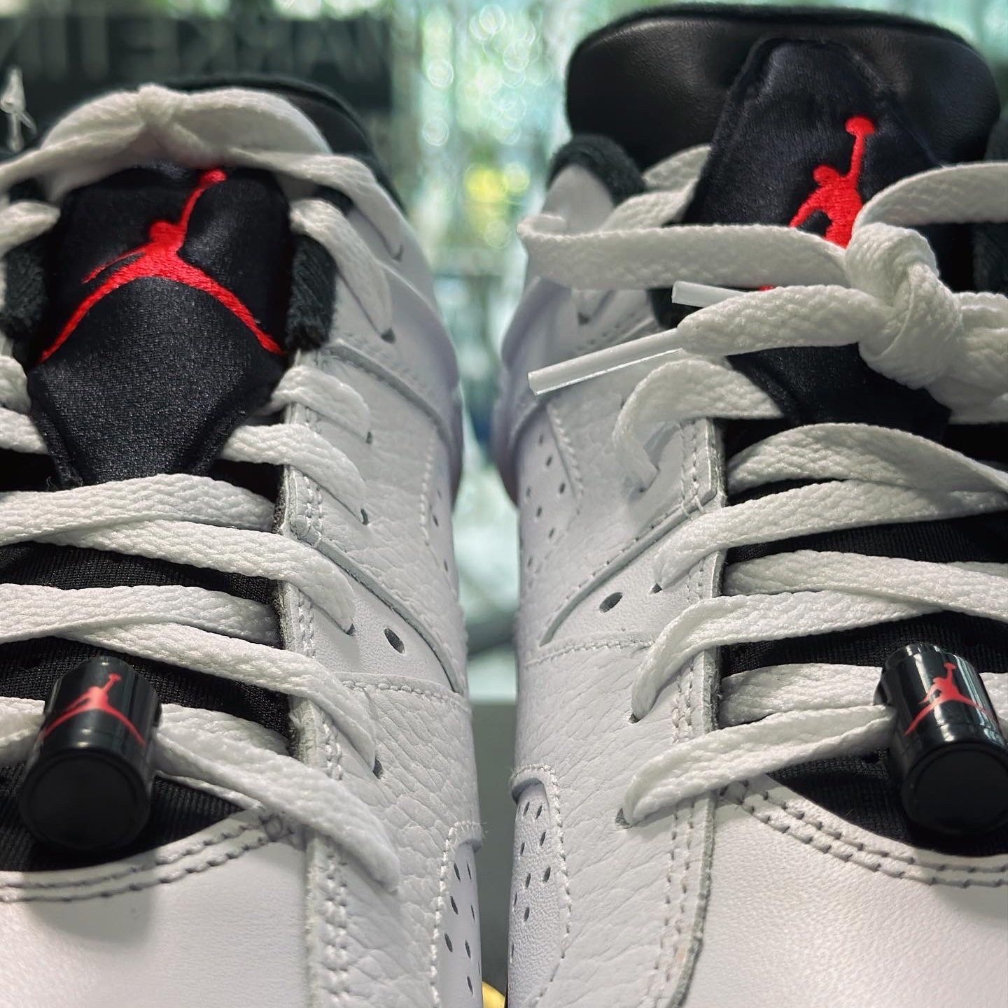 Jordan 6 Retro Low Golf White Infrared 23 착용 스타일 - 4