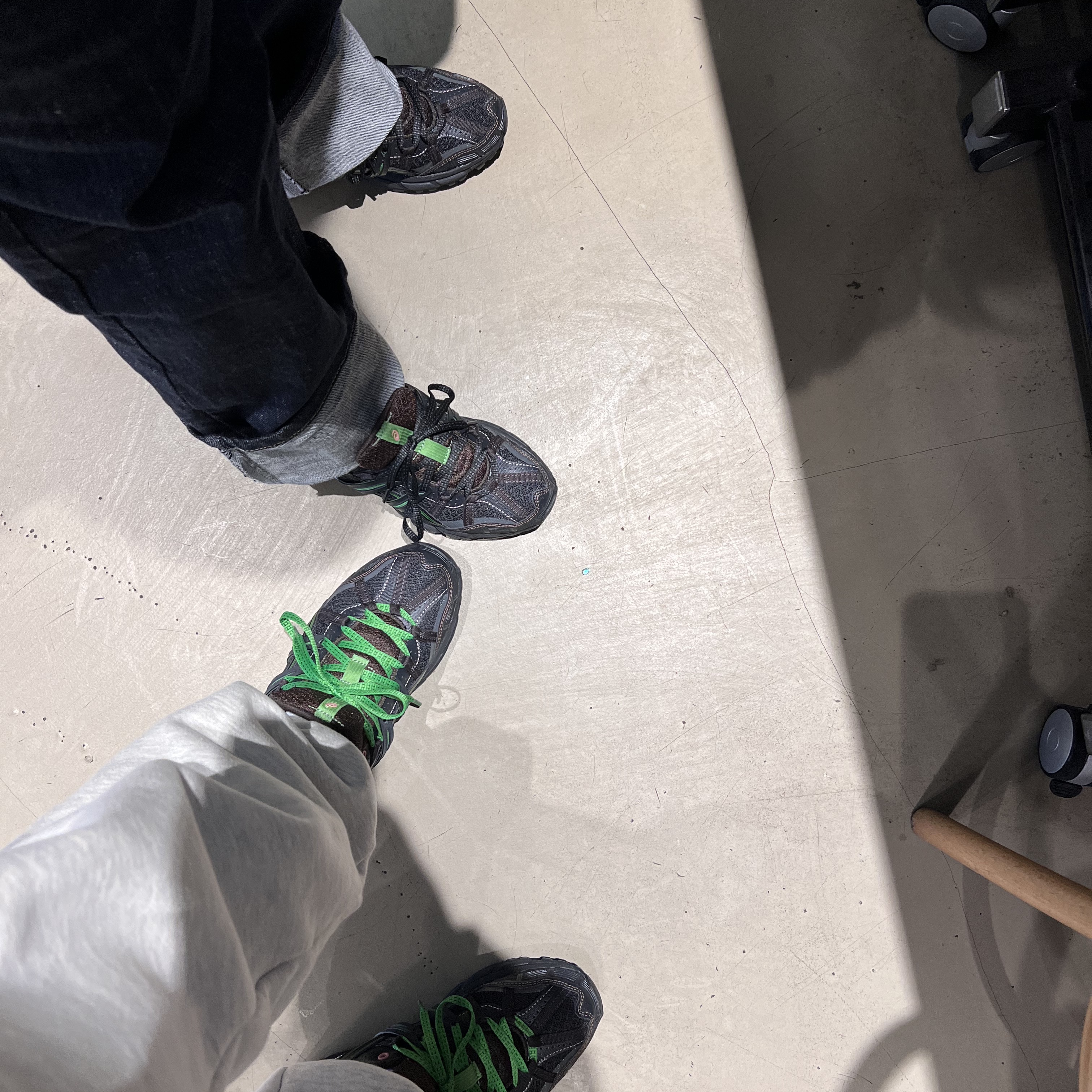 Asics x Andersson Bell Gel-Sonoma 15-50 Black Green 착용 스타일