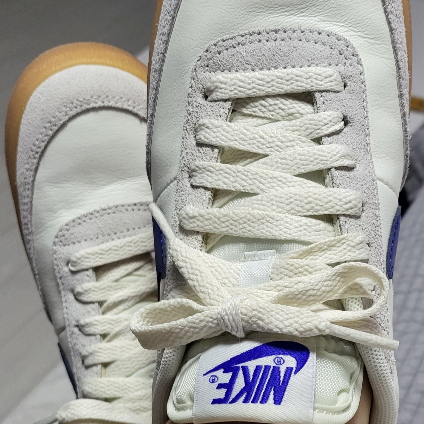 Nike Killshot 2 Leather Hyper Blue 착용 스타일 - 1