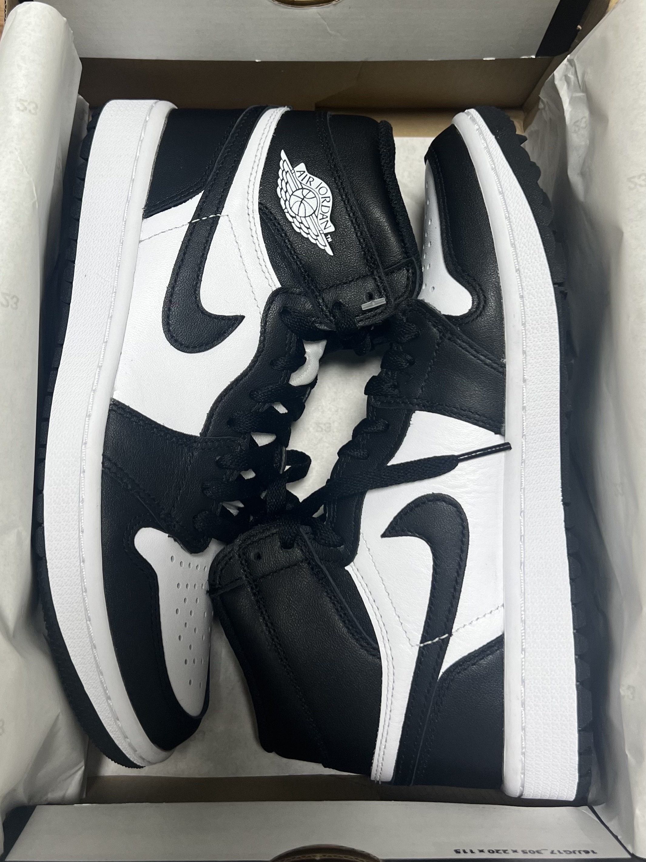 Jordan 1 High Golf White Black 착용 스타일 - 4