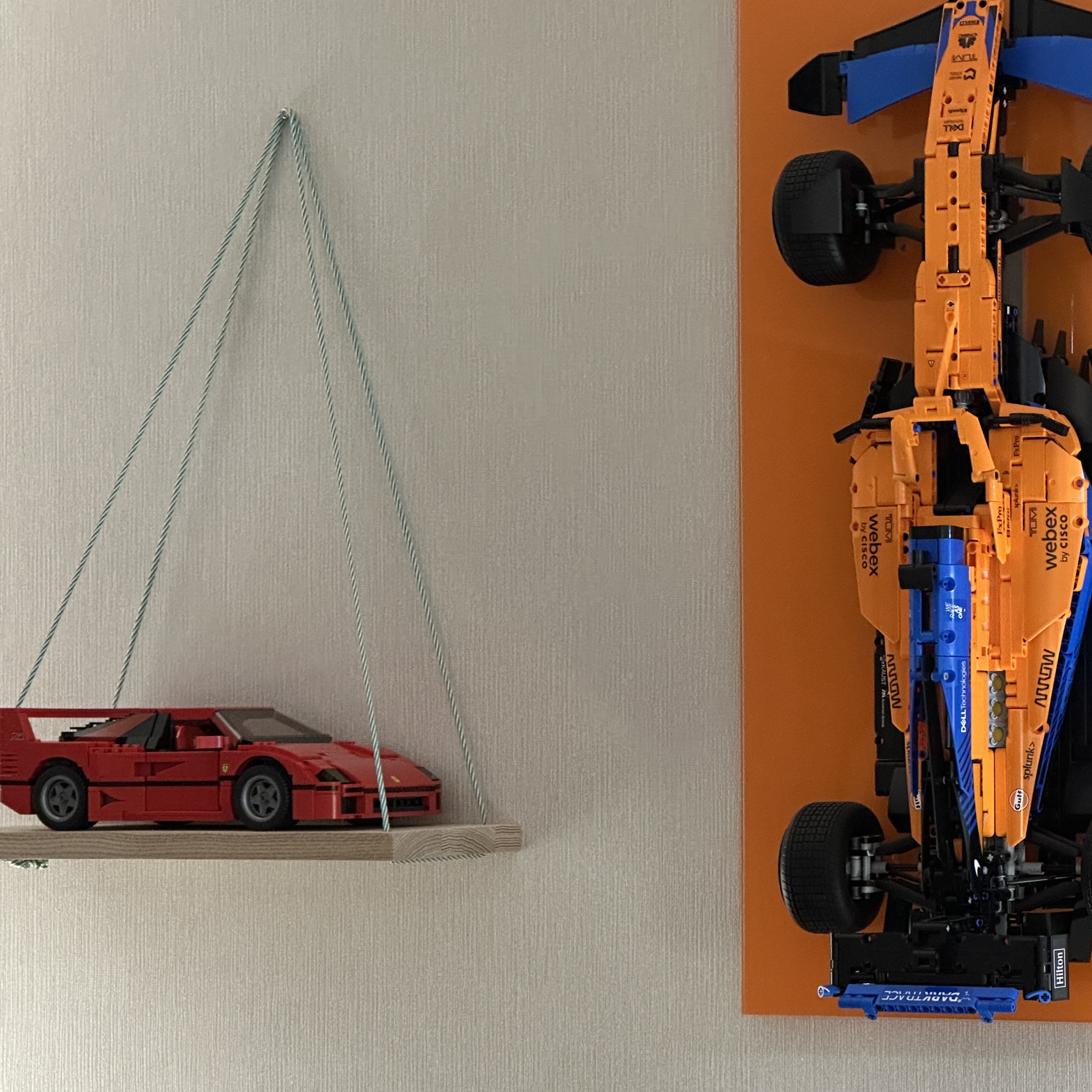 Lego Ferrari F40, Lego McLaren Formula 1 Race Car 착용 스타일 - 2