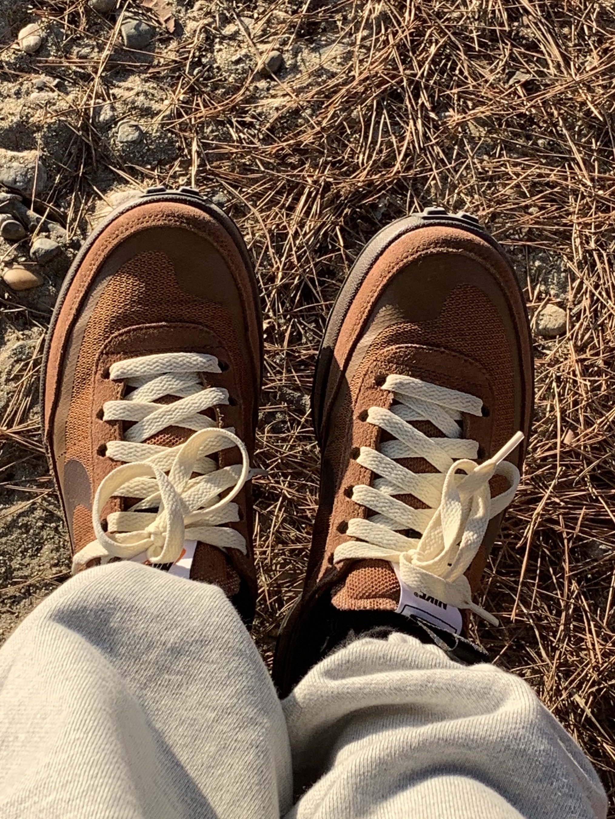 Nike x Tom Sachs General Purpose Shoe Brown 착용 스타일 - 3