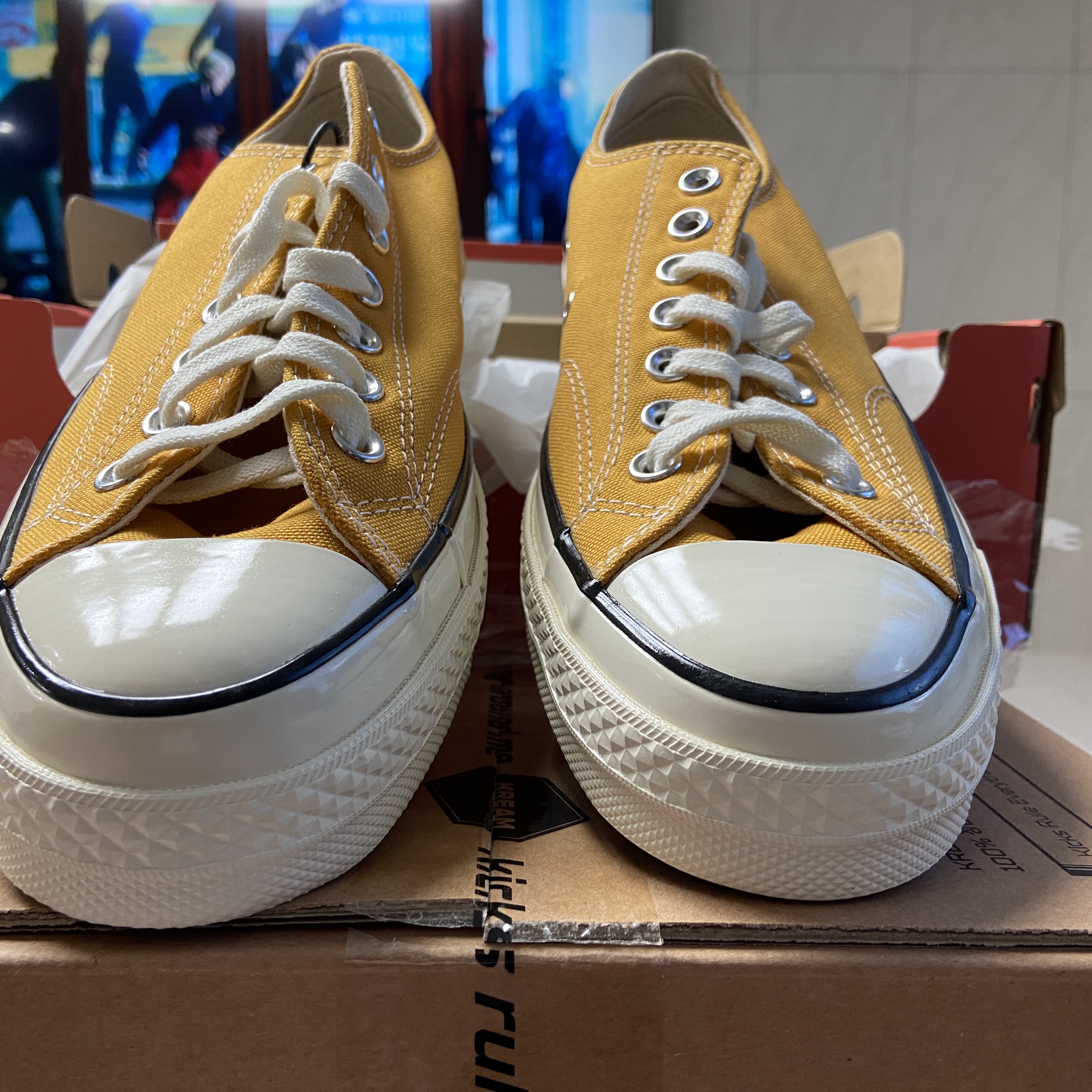 Converse Chuck 70 Ox Vintage Canvas Sunflower 착용 스타일 - 5